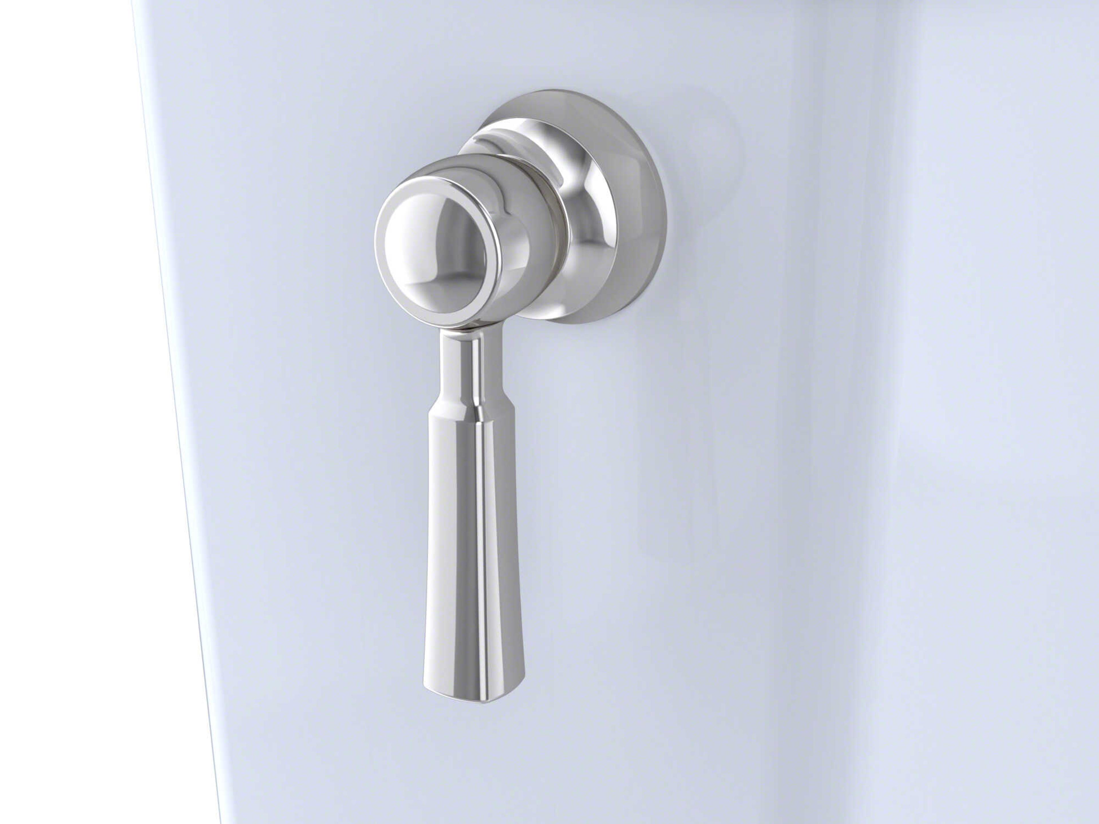 Polished Nickel Trip Lever with Arm