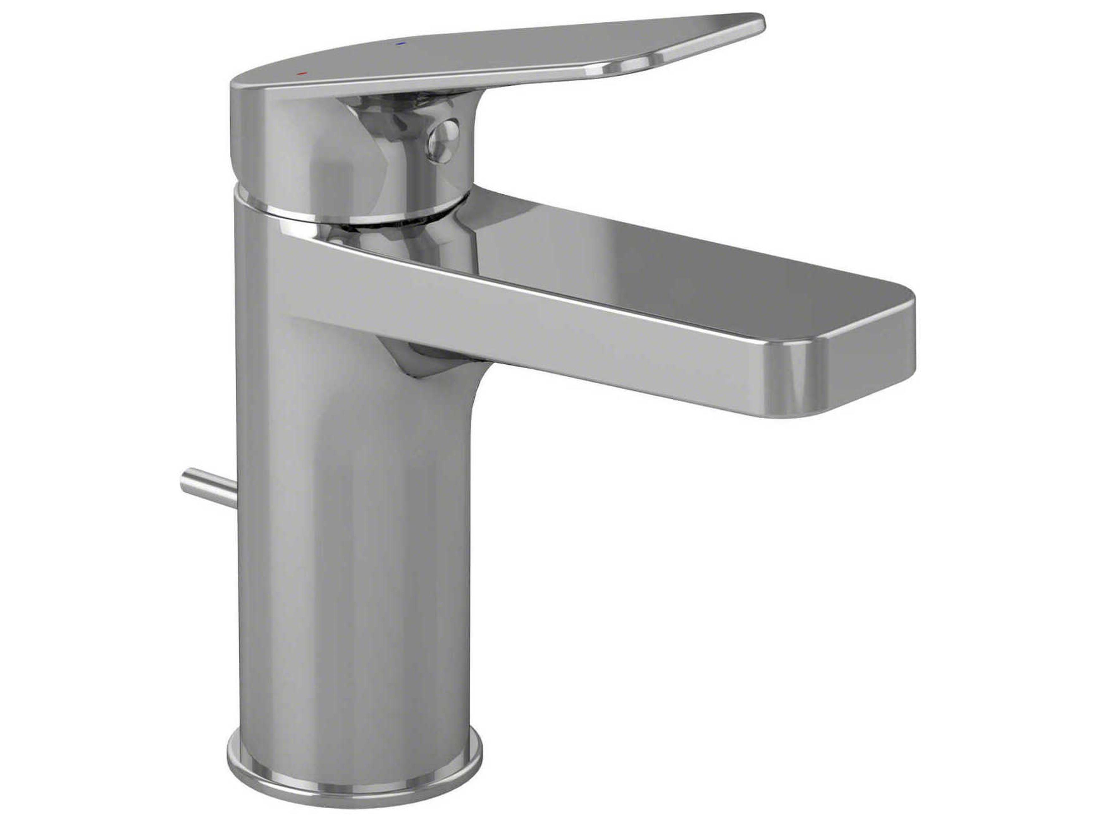 Oberon S Single Handle Polished Chrome Bathroom Sink Faucet