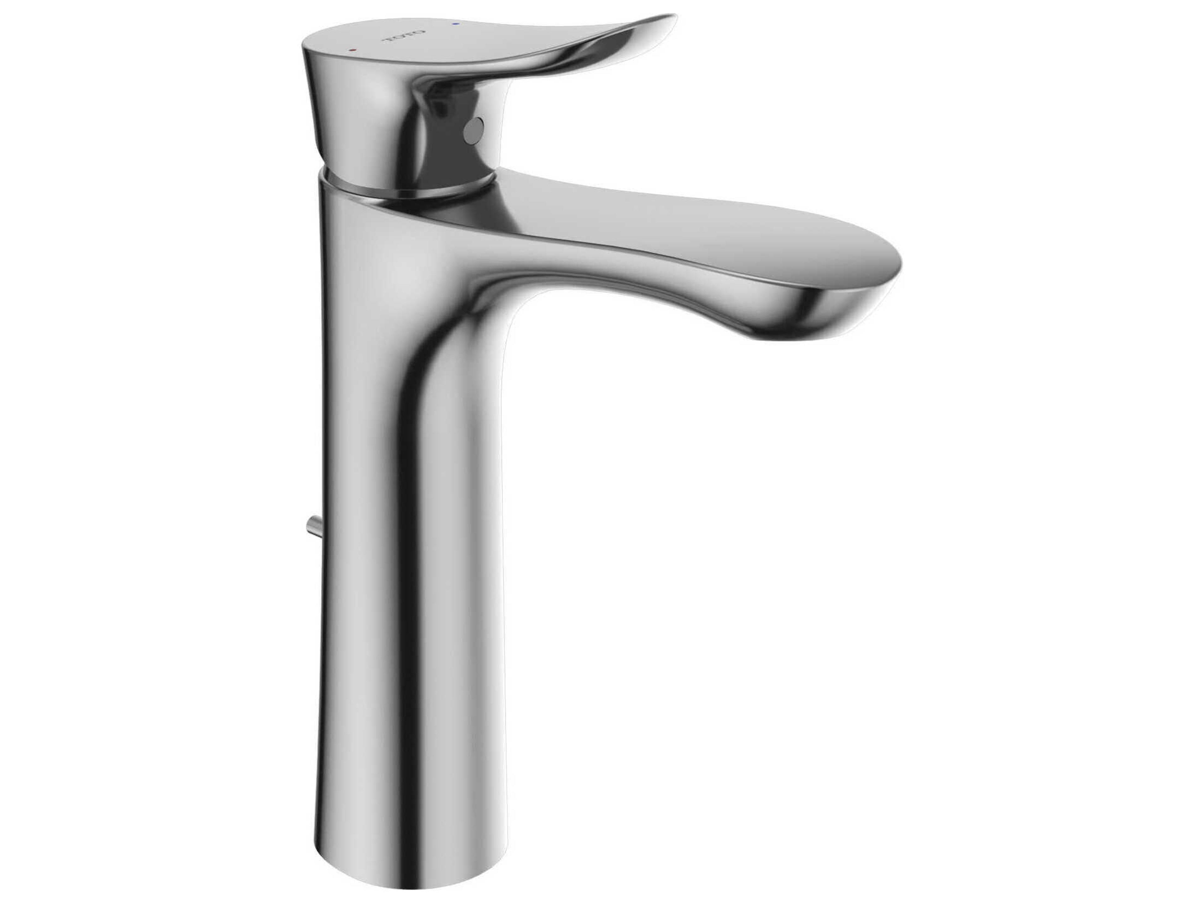 GO-Series Single Handle Semi-Vessel Bathroom Sink Faucet with Comfort Glide Technology