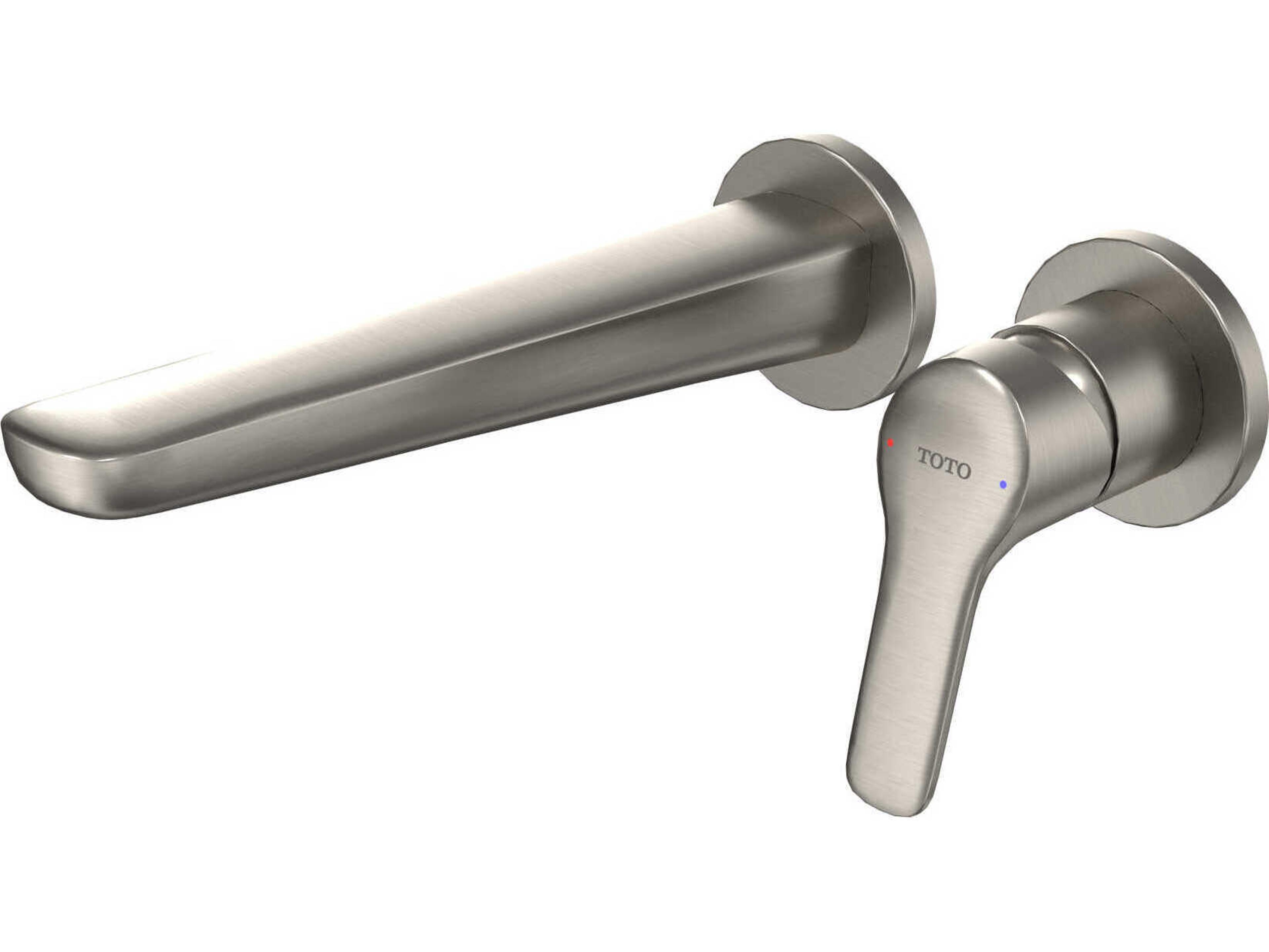 GS-Series Wall-Mount Single-Handle Bathroom Faucet with Comfort Glide Technology