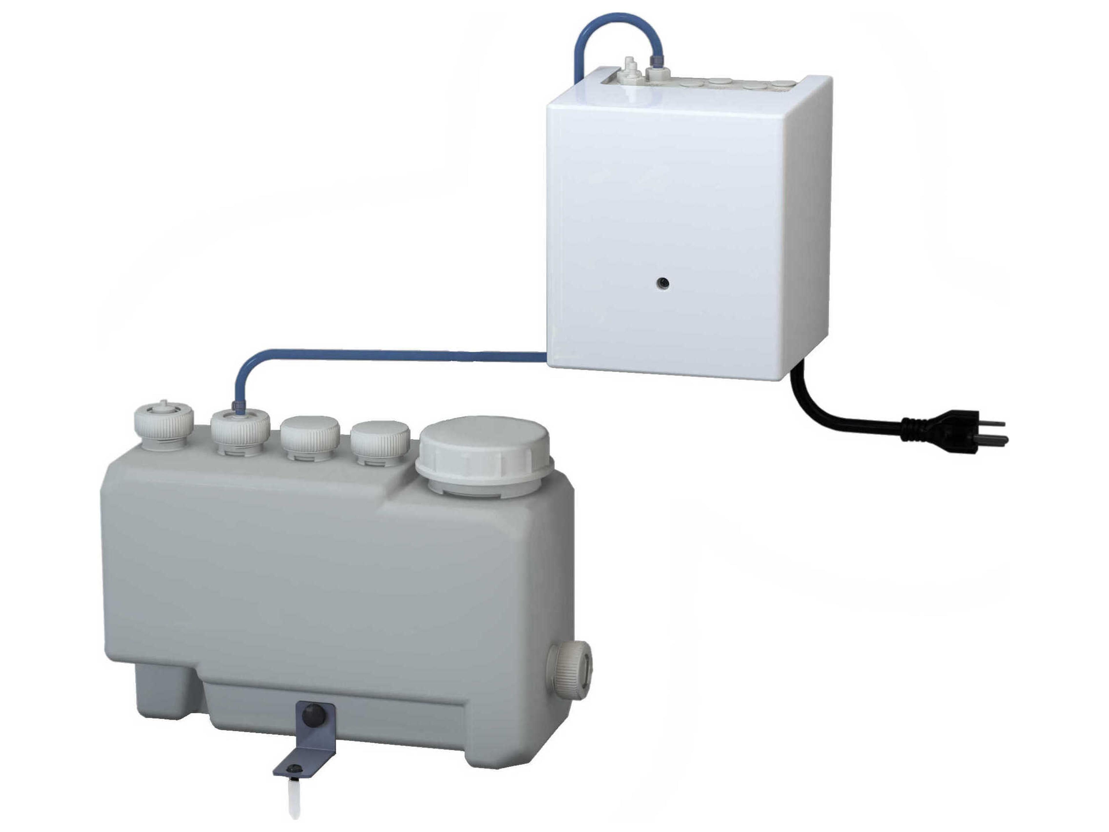 Touchless Auto Foam Soap Dispenser Controller and 3 Liter Reservoir for 3 Spout Compatibility