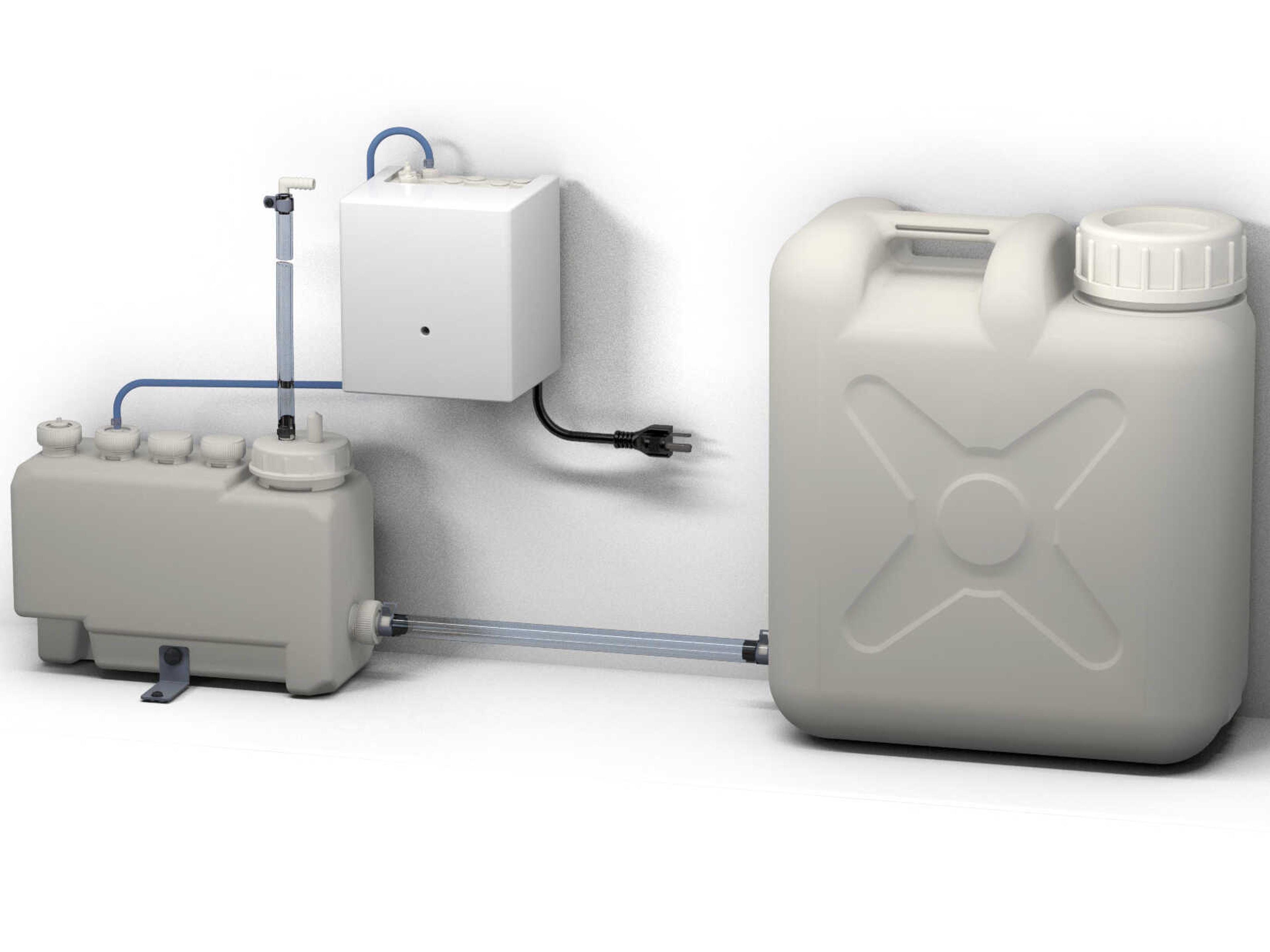 Touchless Auto Foam Soap Dispenser Controller, 3 Liter Reservoir, and 20 Liter Subtank for 3 Spout Compatibility