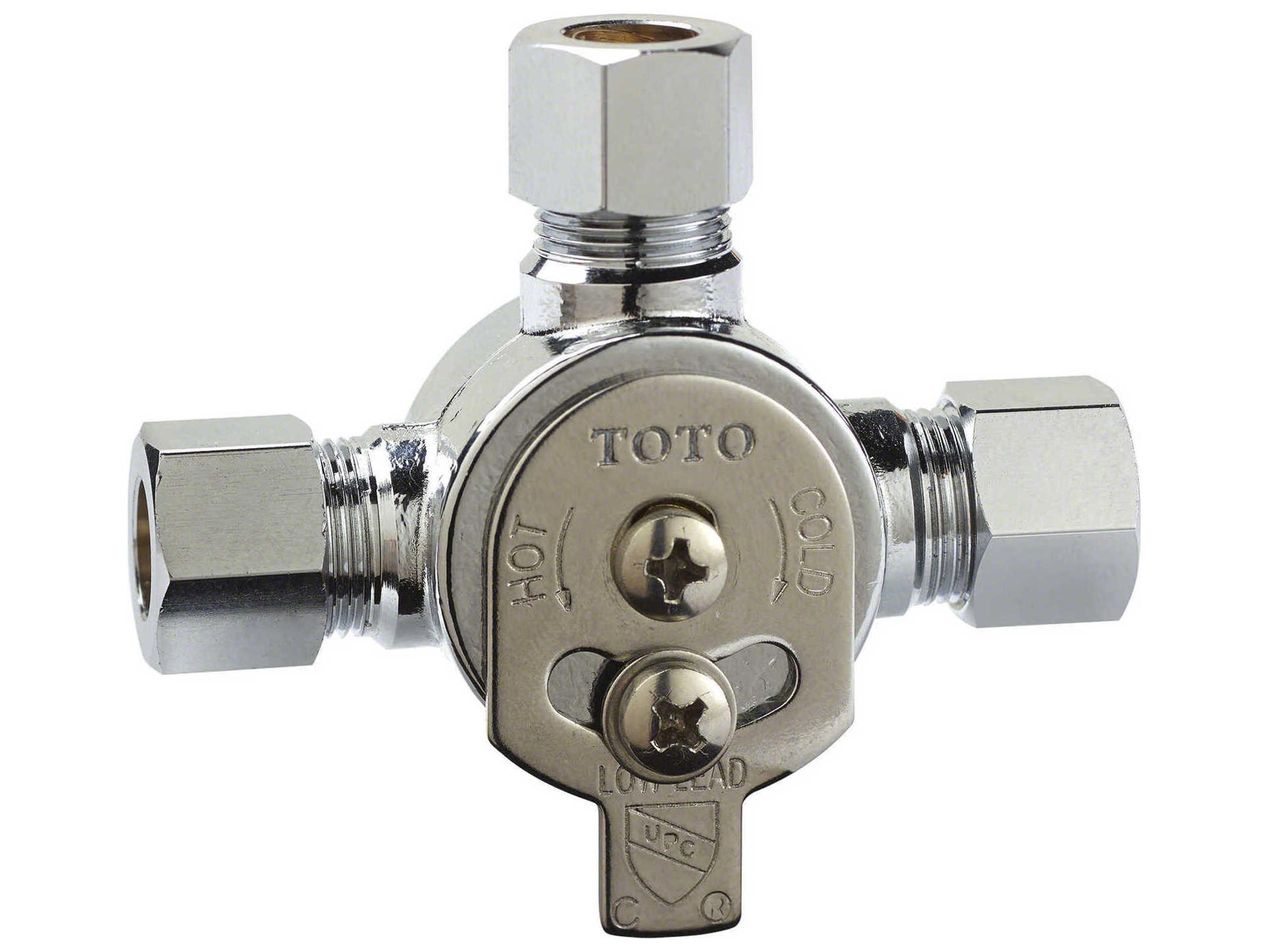 Polished Chrome Manual Mixing Valve for EcoPower Faucets