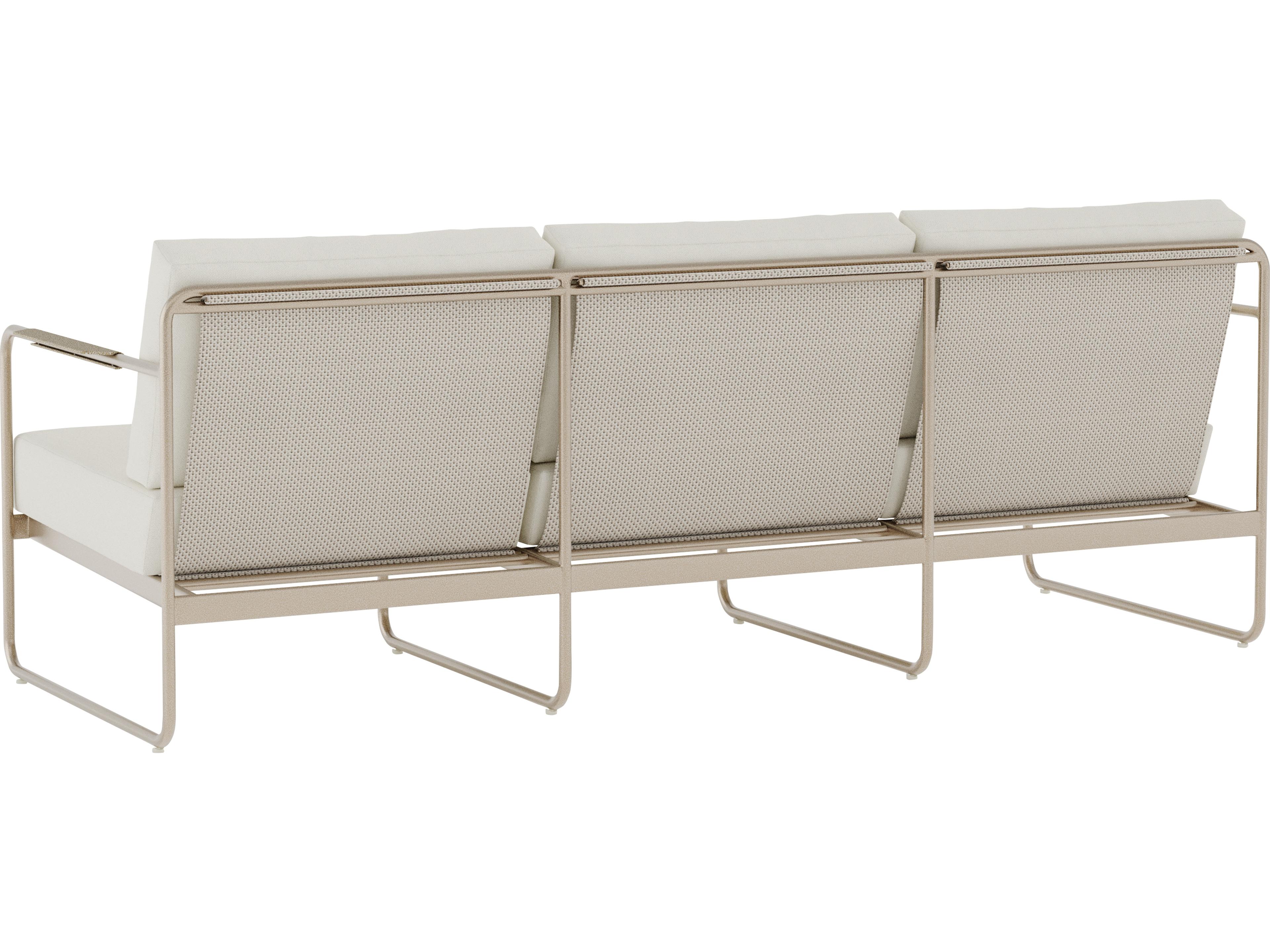 Tropitone Mirage Cushion Aluminum Sofa