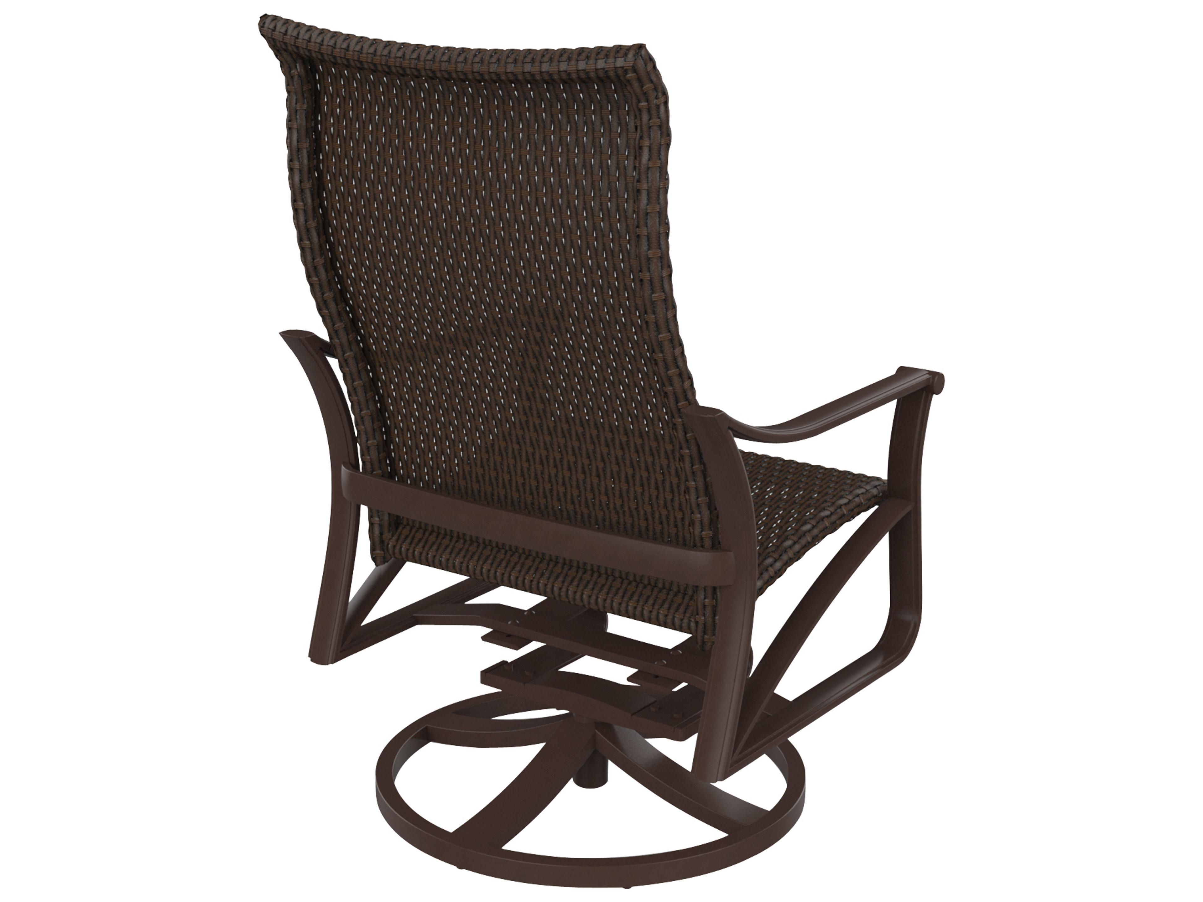 Tropitone Corsica Woven Aluminum Wicker Lounge Chair