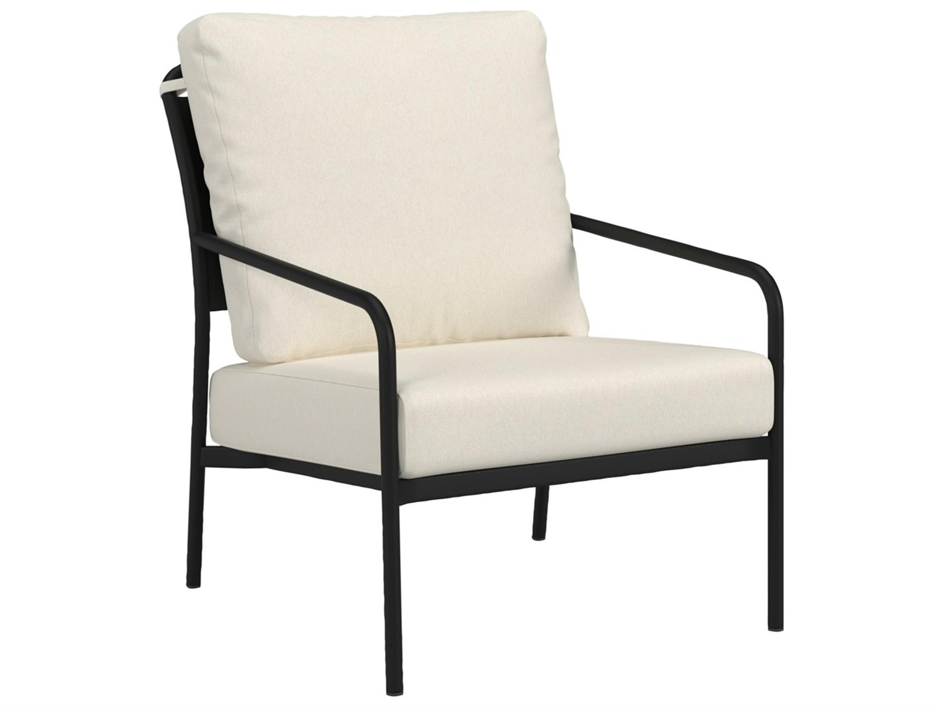Kahana Solid Back Cushion Lounge Chair