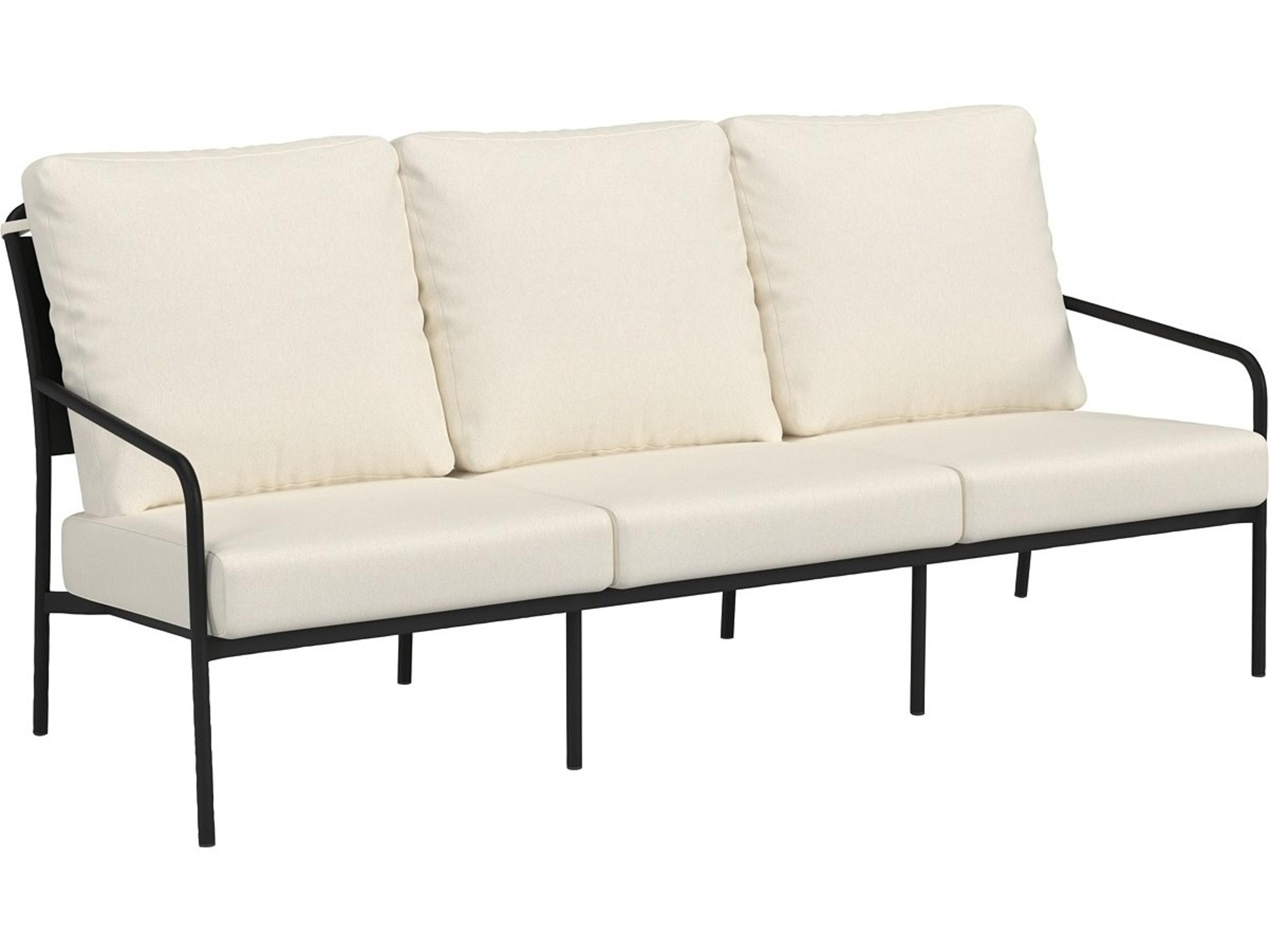Kahana Solid Back Cushion Sofa