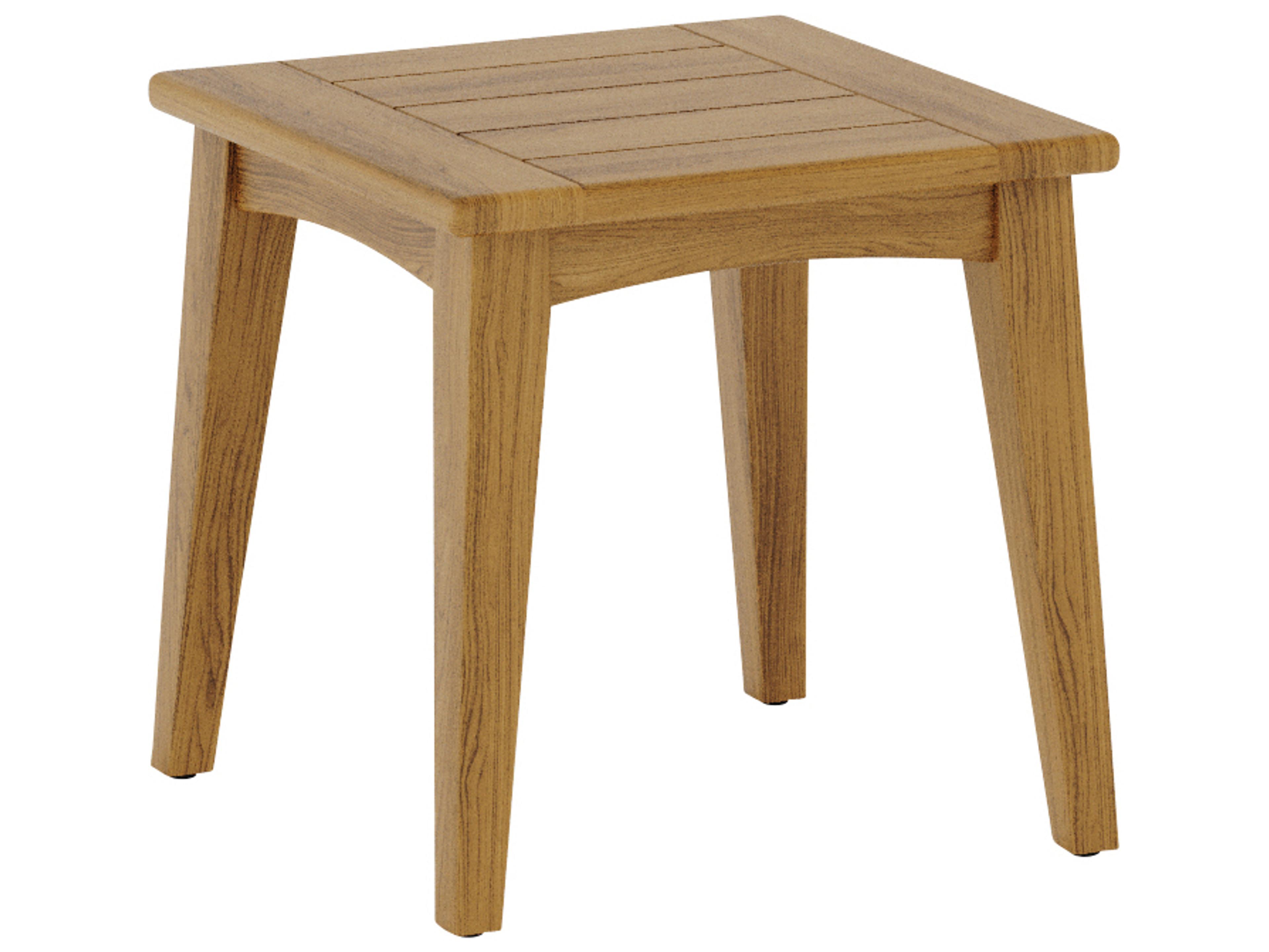 Teak Square End Table