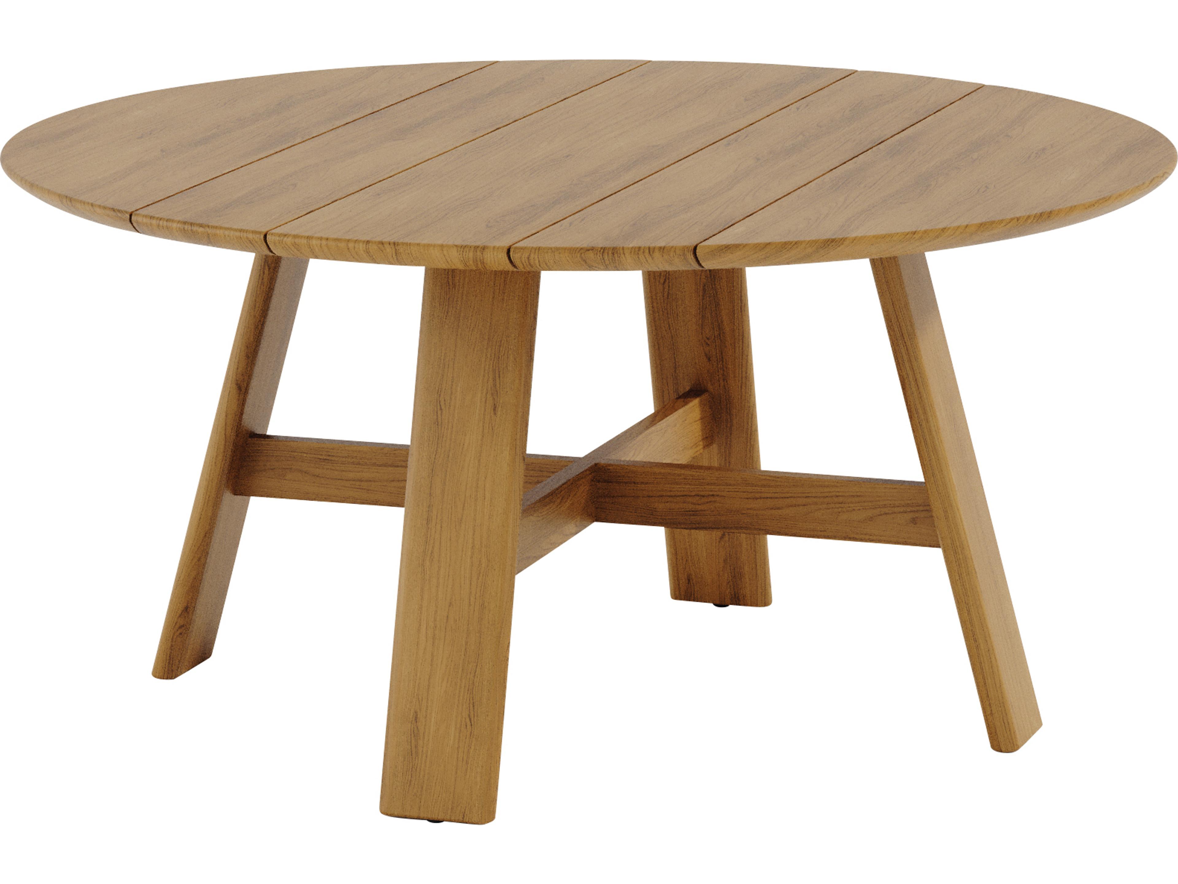 Teak Diameter Round Dining Table