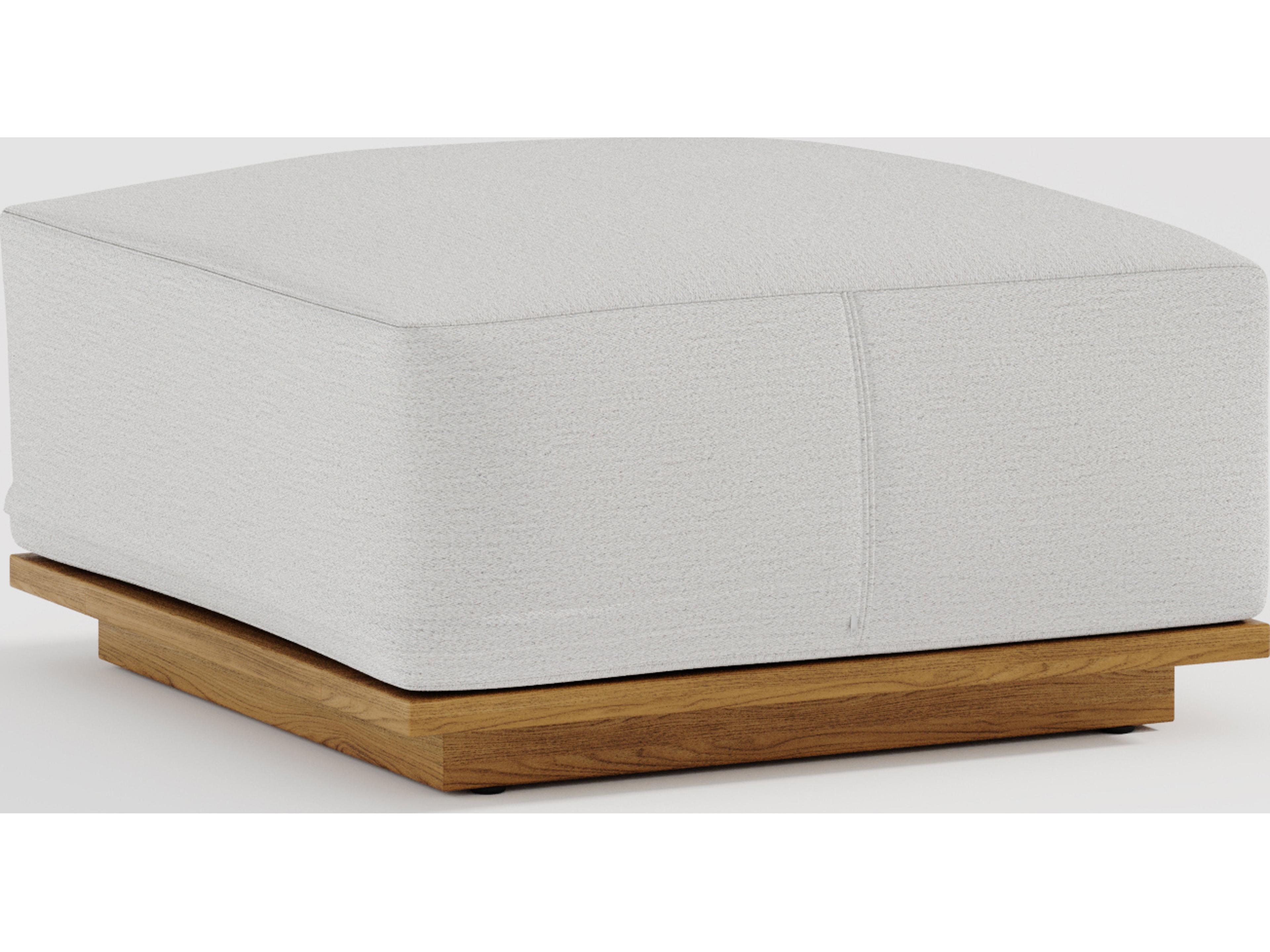 Teak Cushion Arlo Ottoman