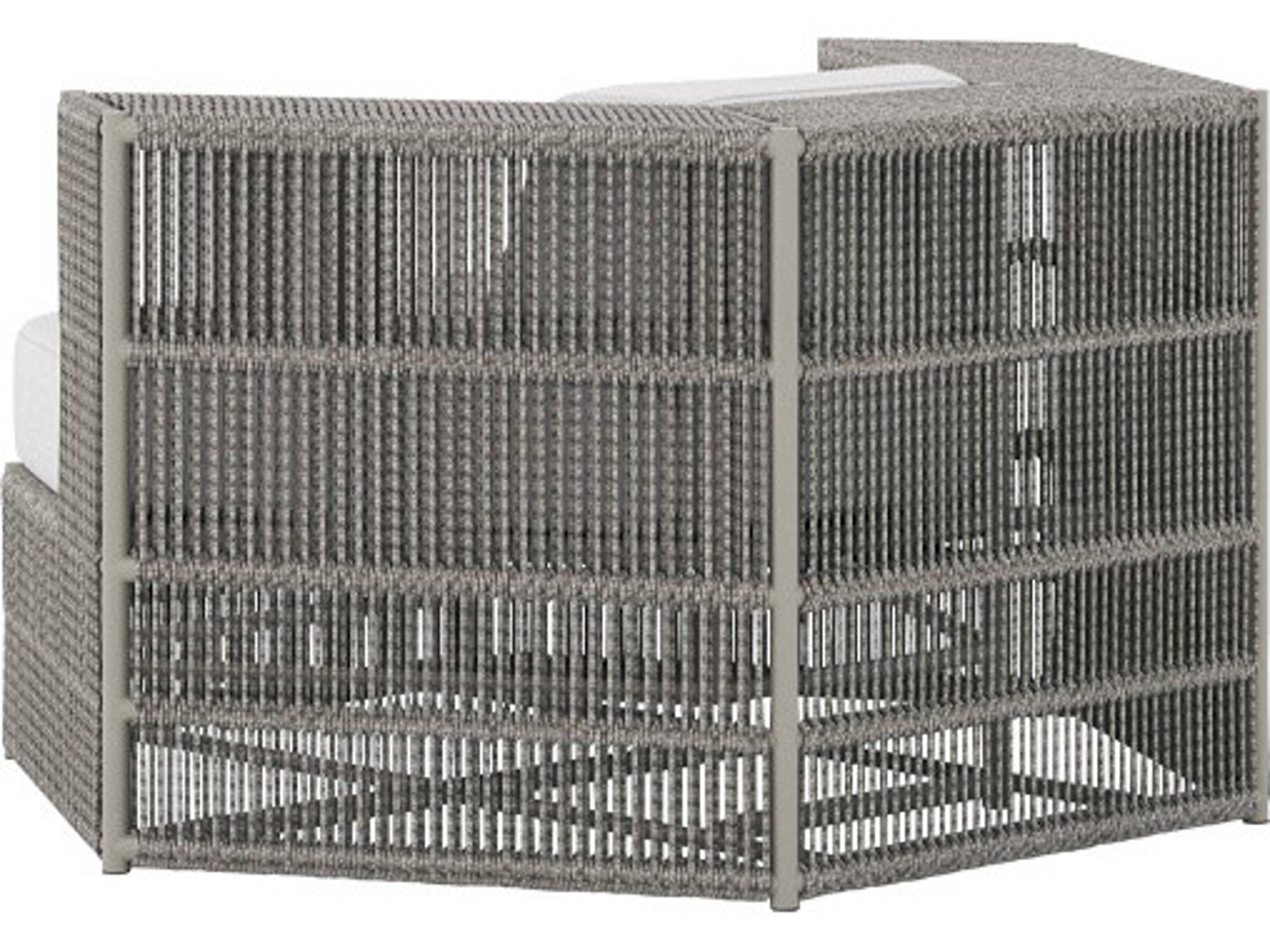 Tropitone Six Rope Aluminum Outdoor Lounge Chair