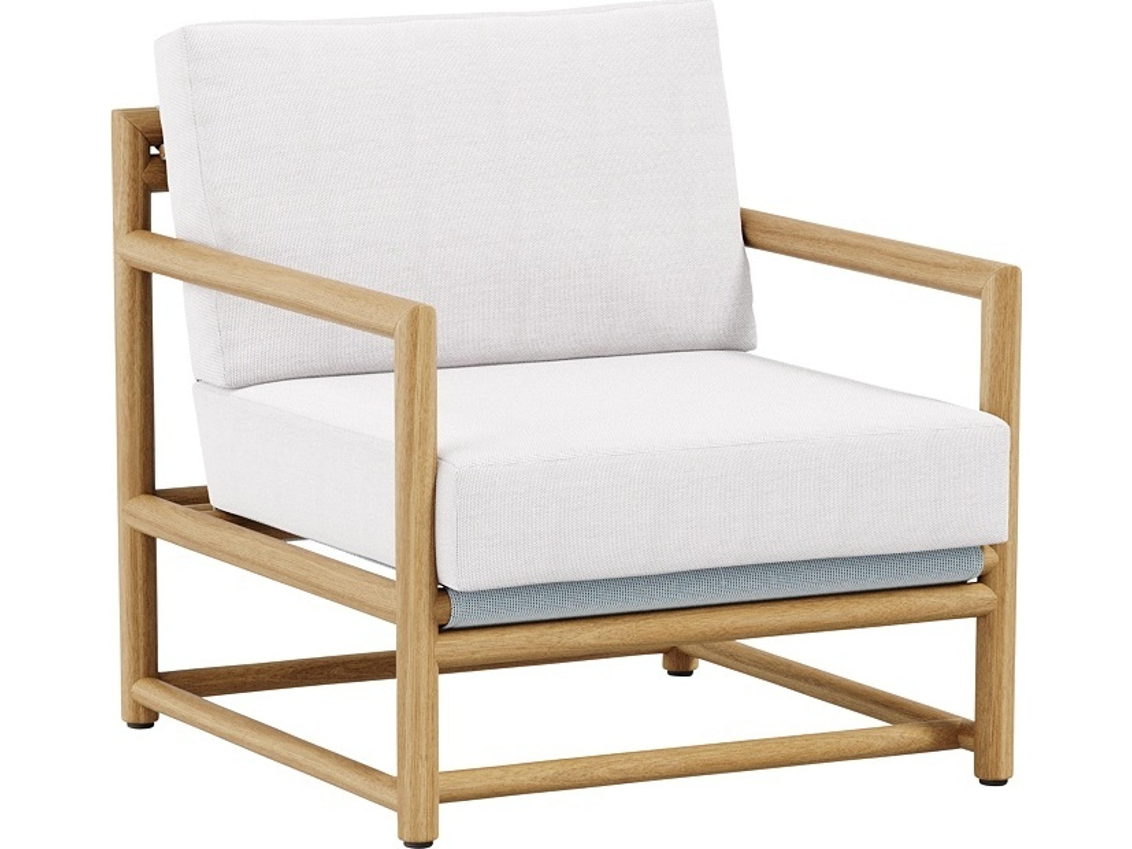 Stowe Teak Lounge Chair with Cushions