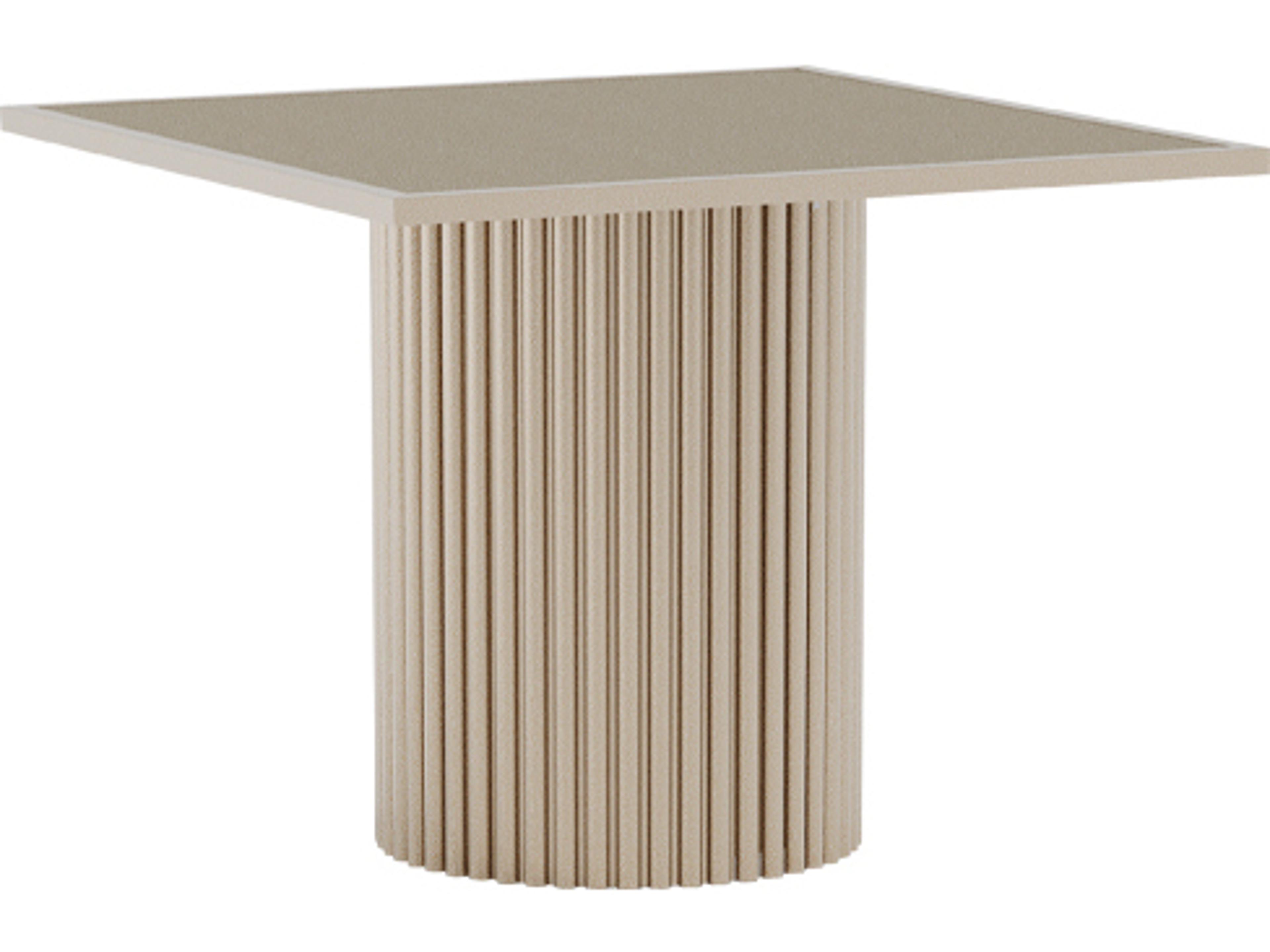 Milo Aluminum Square Dining Table