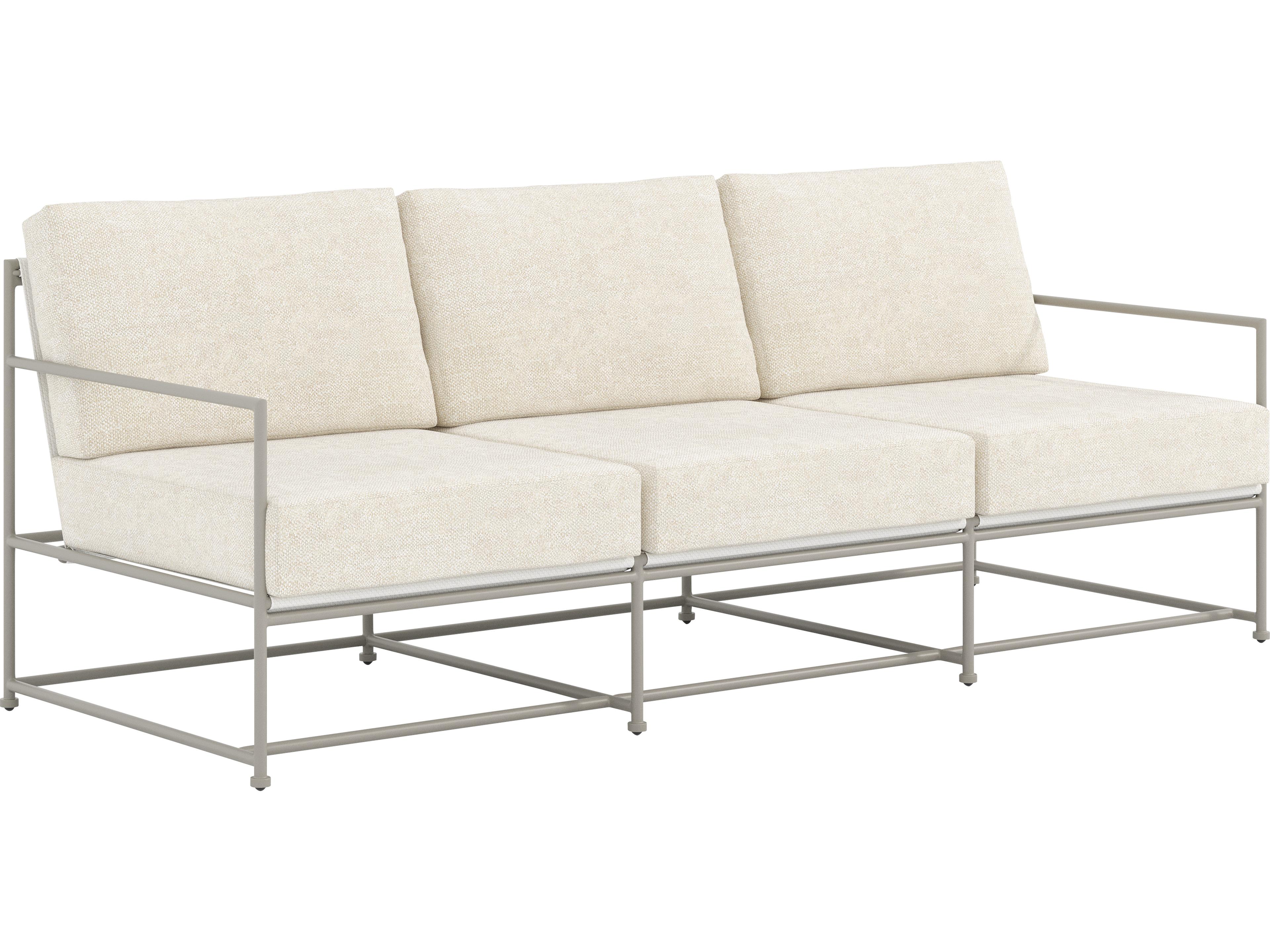 Glendale Cushion Aluminum Sofa