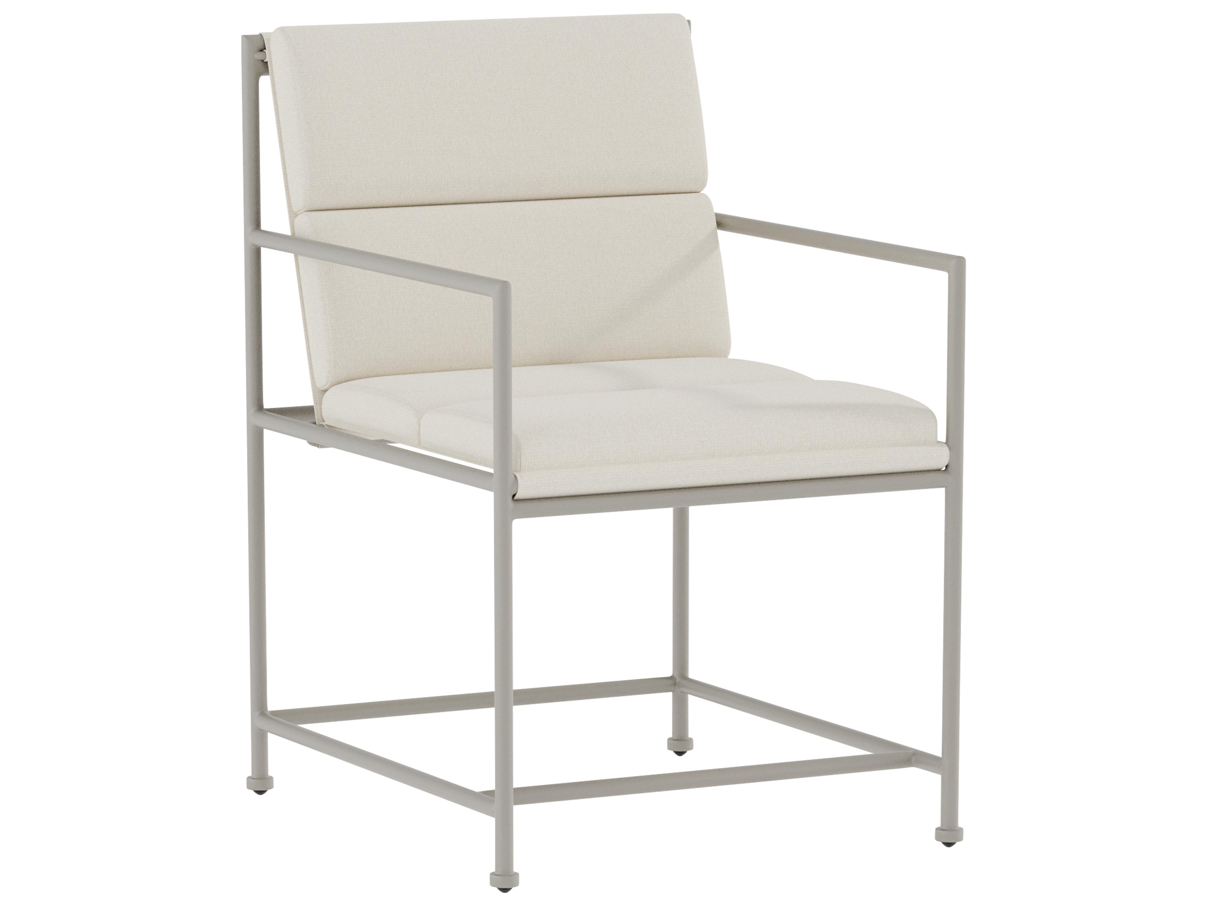 Tropitone Glendale Cushion Aluminum Dining Arm Chair