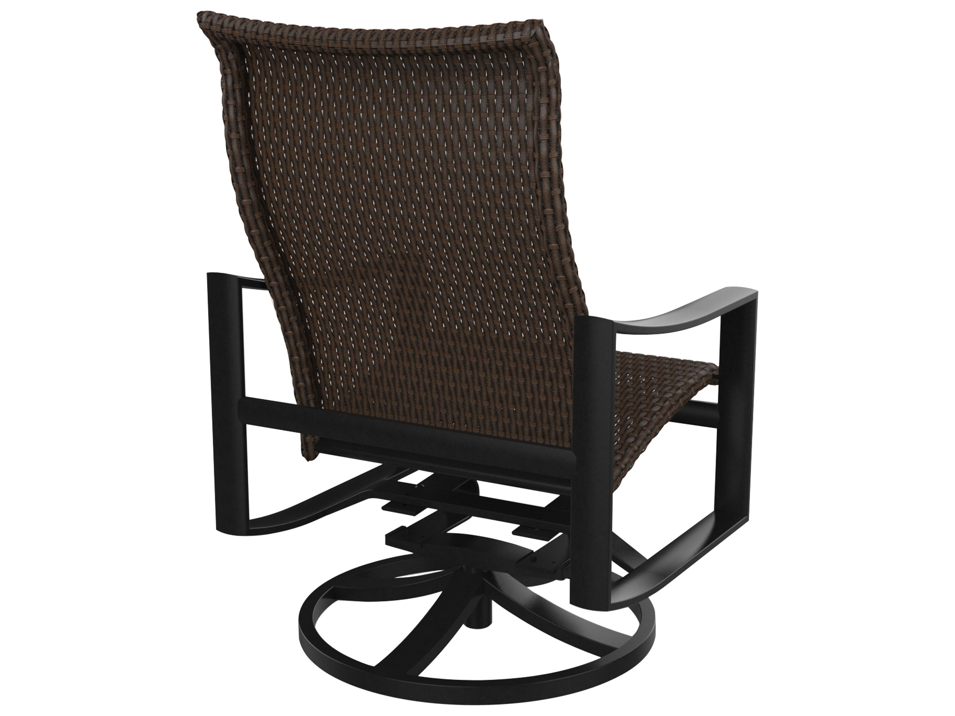 Tropitone Kenzo Woven Aluminum Wicker Lounge Chair