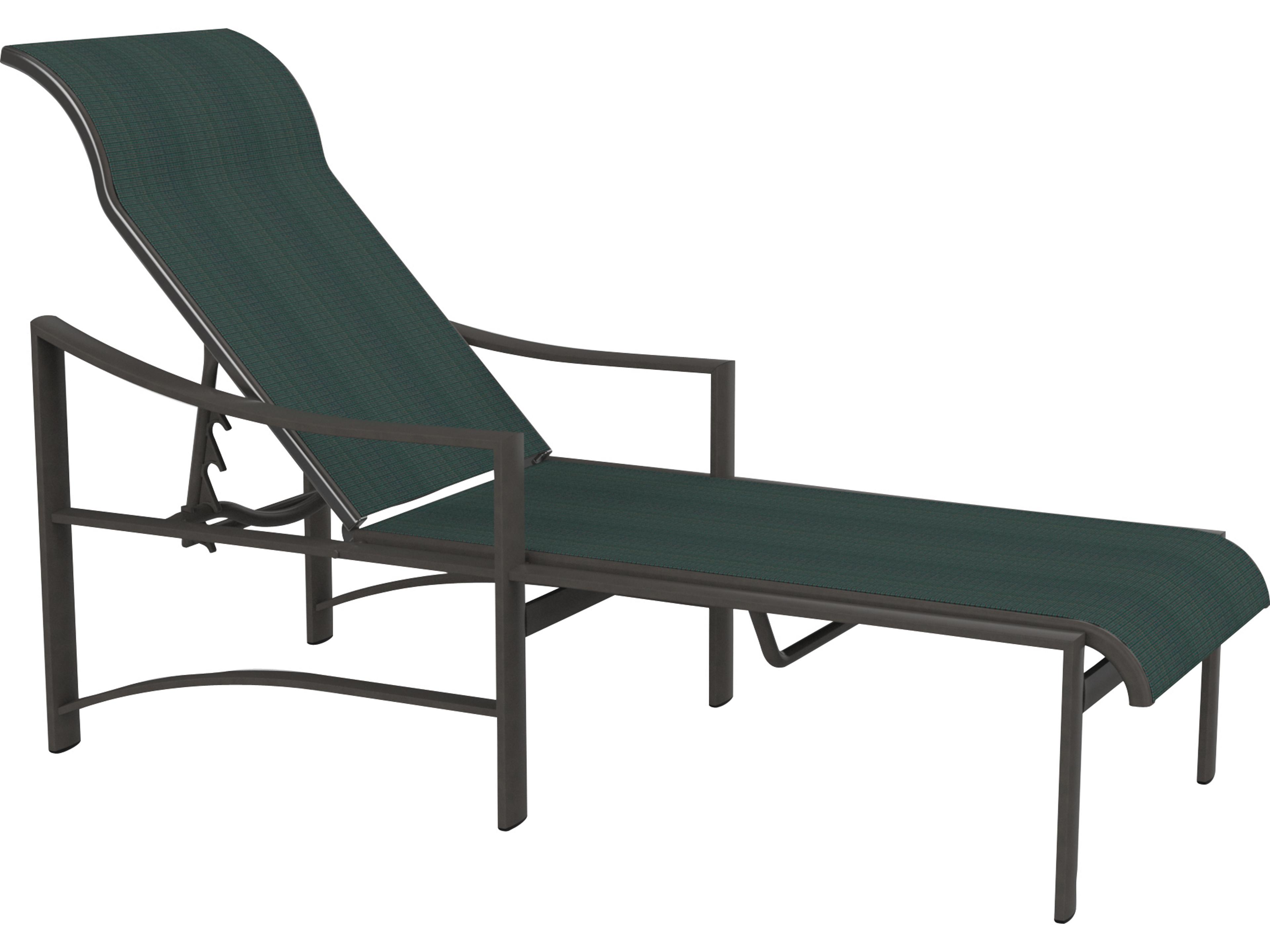 Tropitone Kenzo Sling Aluminum Patio Chaise Lounge