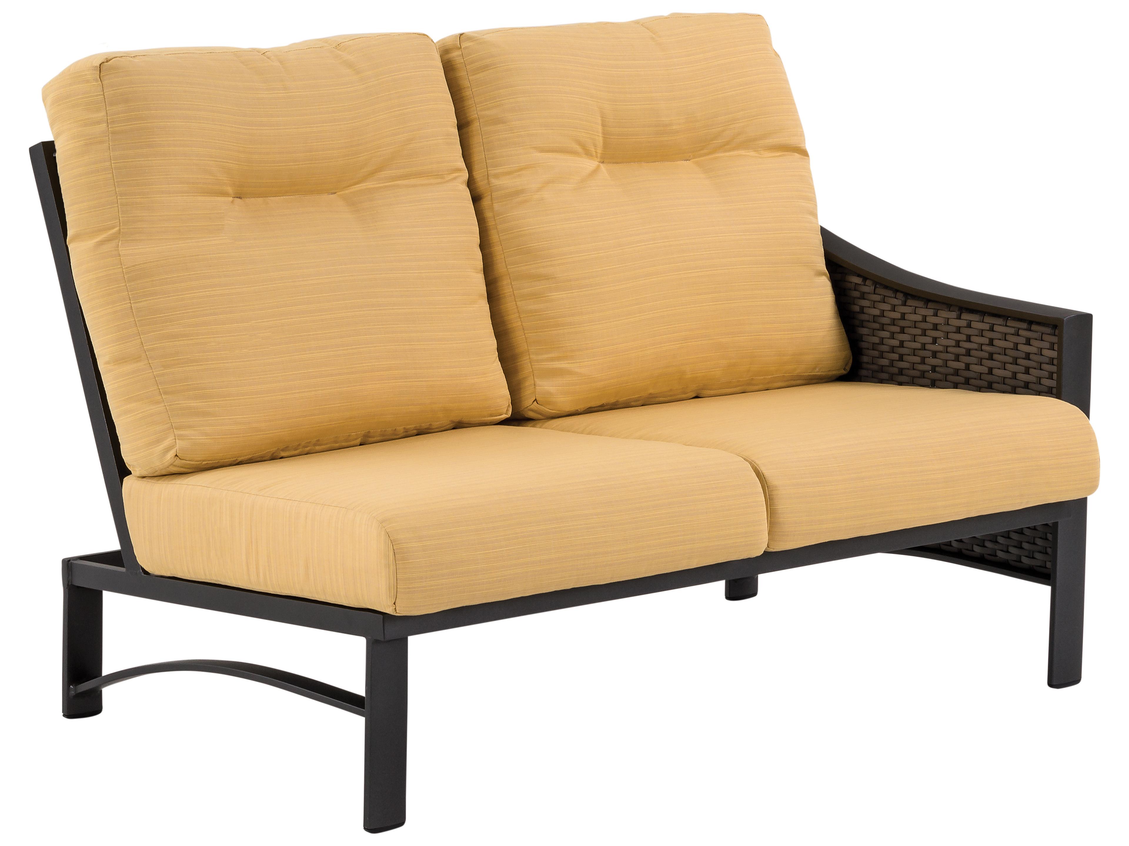 Kenzo Woven Replacement Left Arm Loveseat Set Cushions