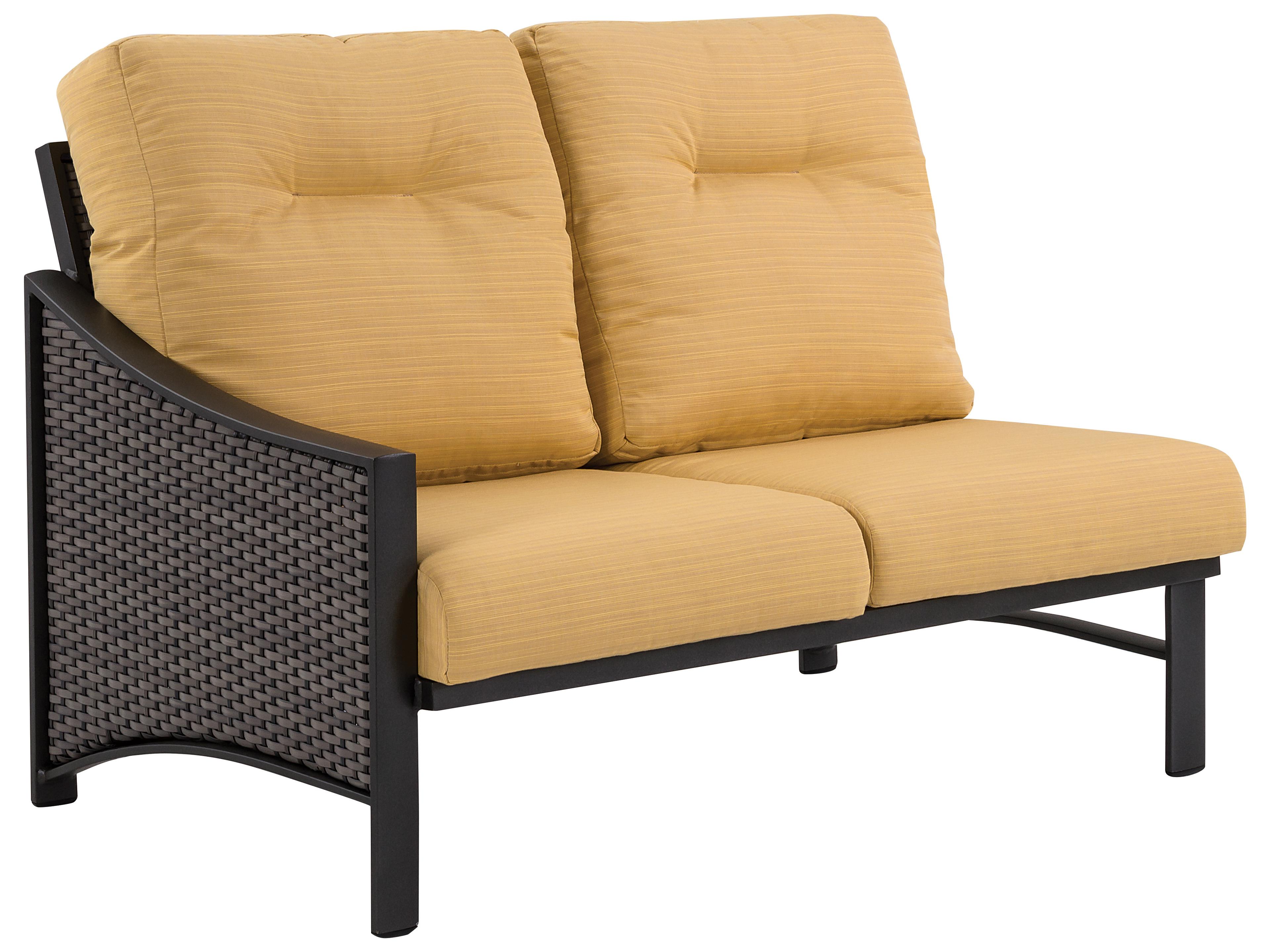 Kenzo Woven Replacement Right Arm Loveseat Set Cushions