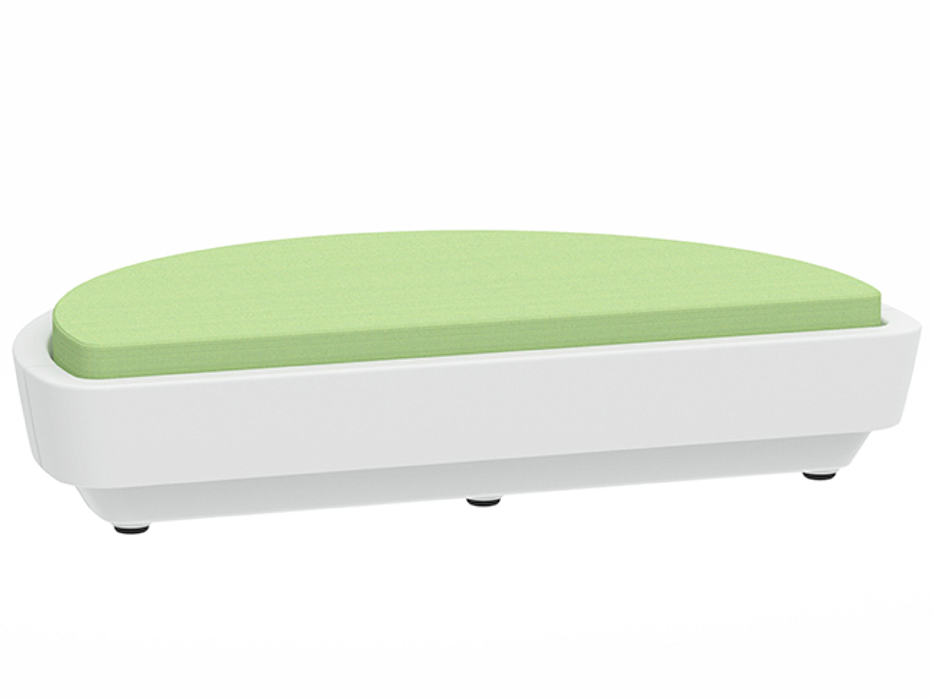 Curve Cushion Resin Half Circle No Back Round Party Lounger