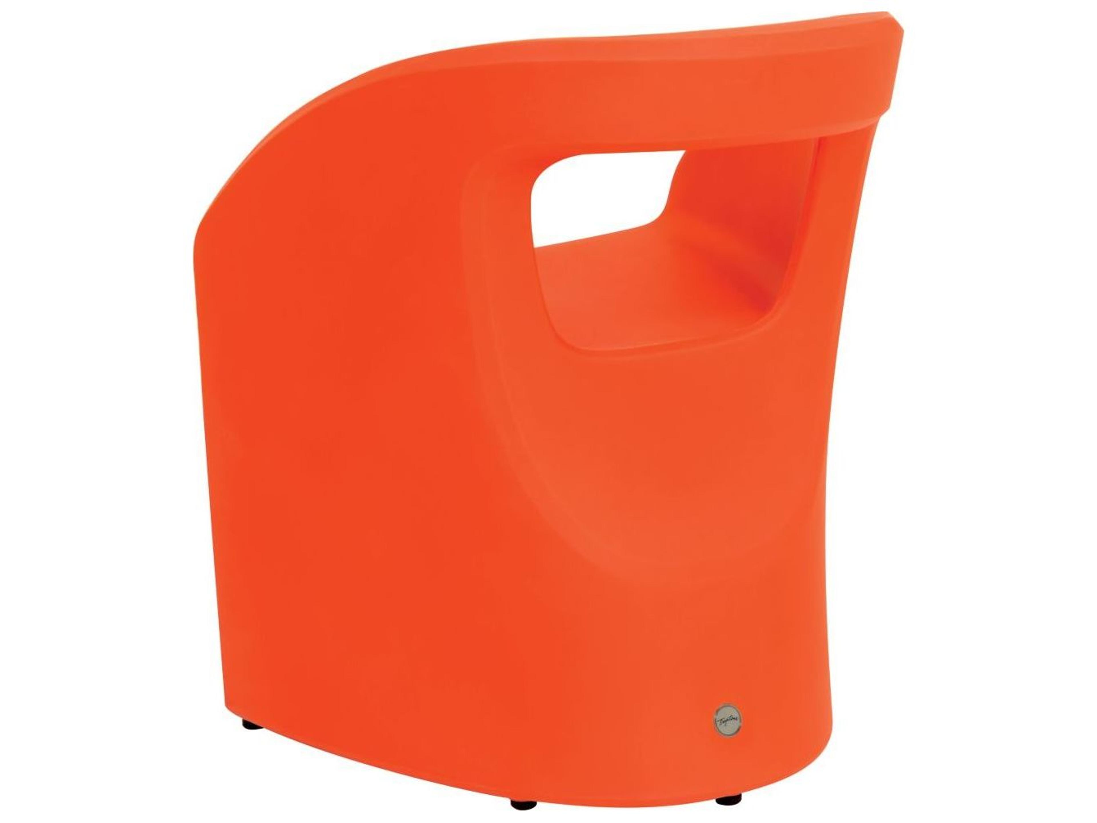 Tropitone Radius Marine Grade Polymer Outdoor Patio Dining Arm Chair