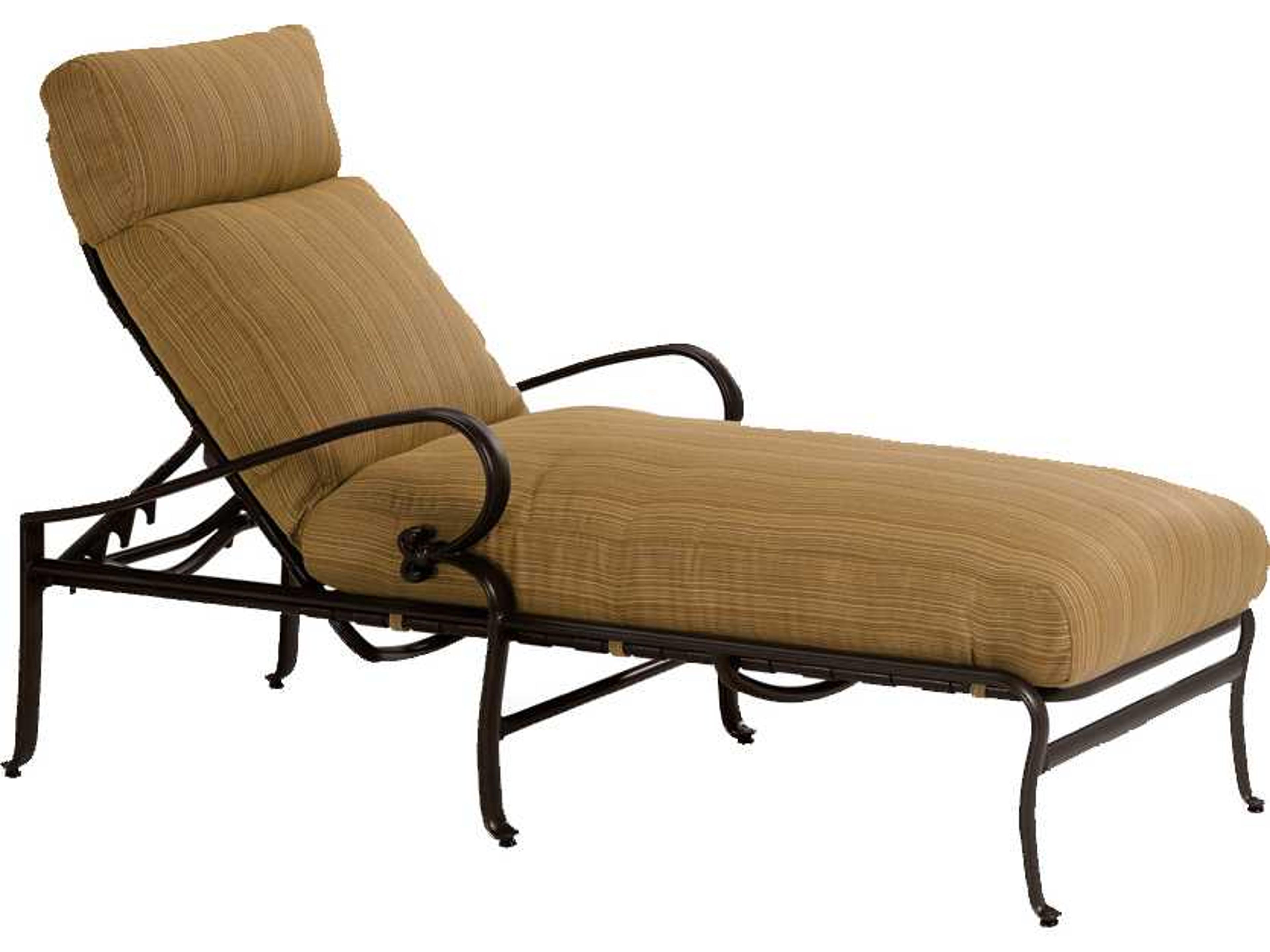 Radiance Replacement Cushions Chaise Seat & Back Cushion