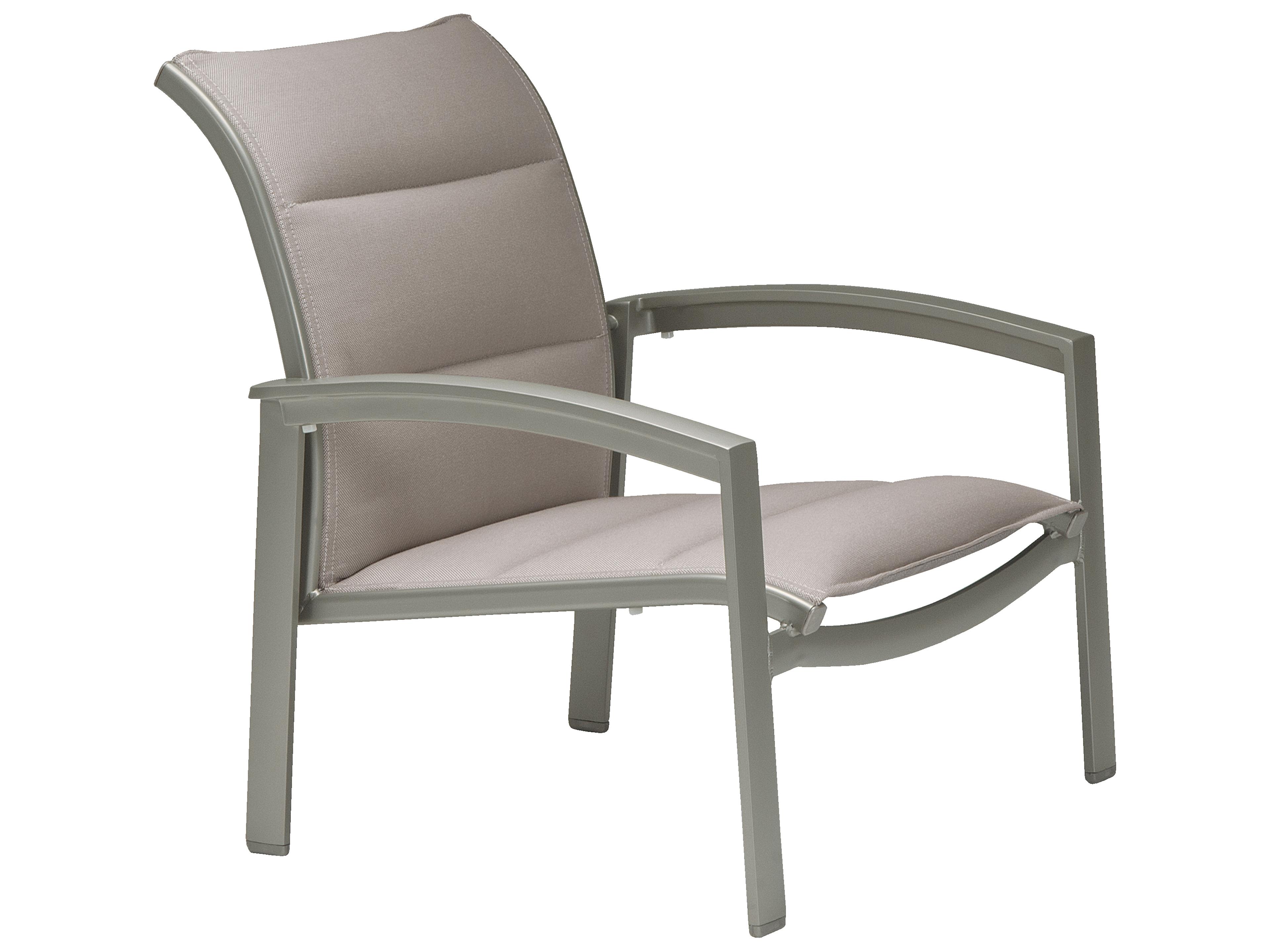 Elance Padded Sling Spa Chair Modern Aluminum