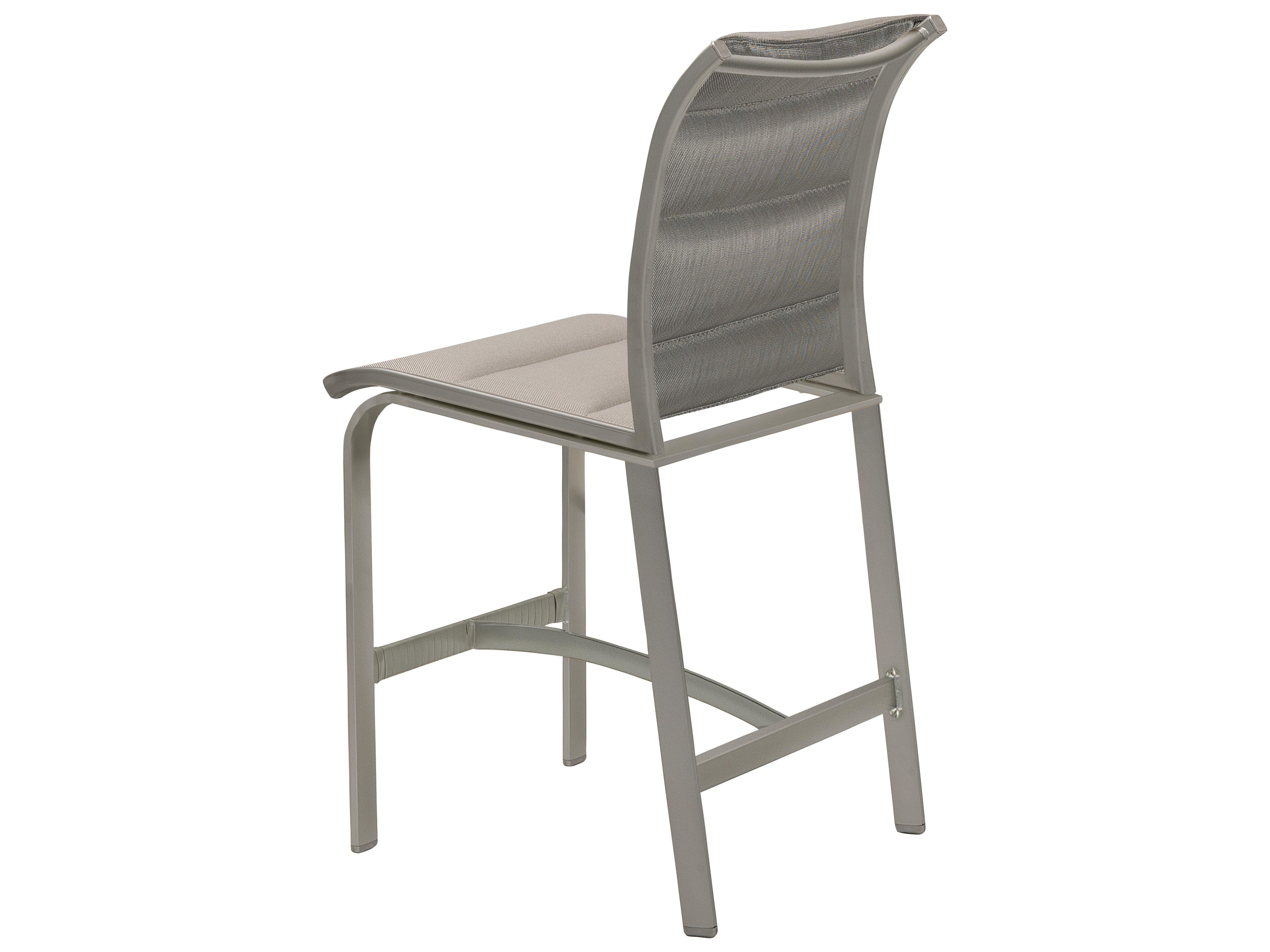Tropitone Elance Padded Sling Aluminum Counter Height Stool