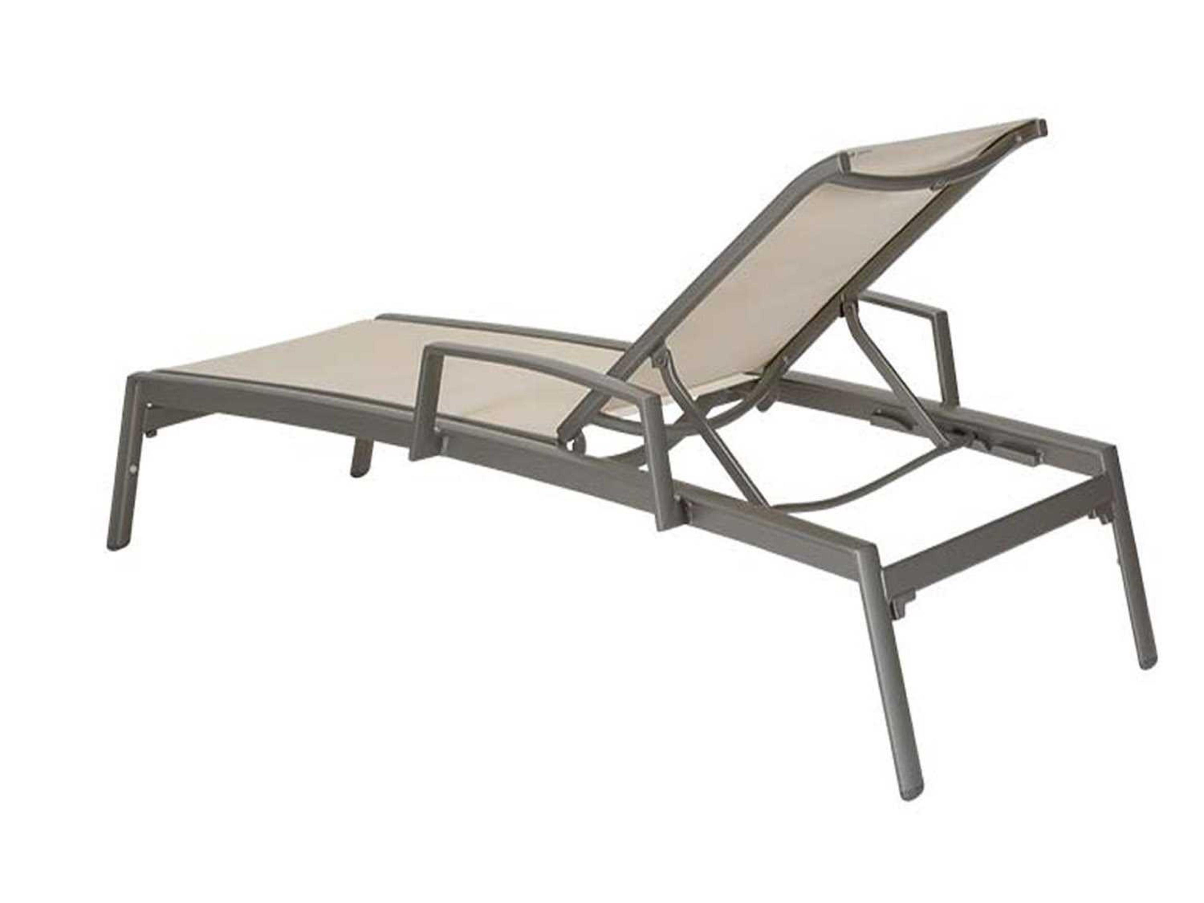 Tropitone Elance Relaxed Sling Aluminum Outdoor Chaise Lounge