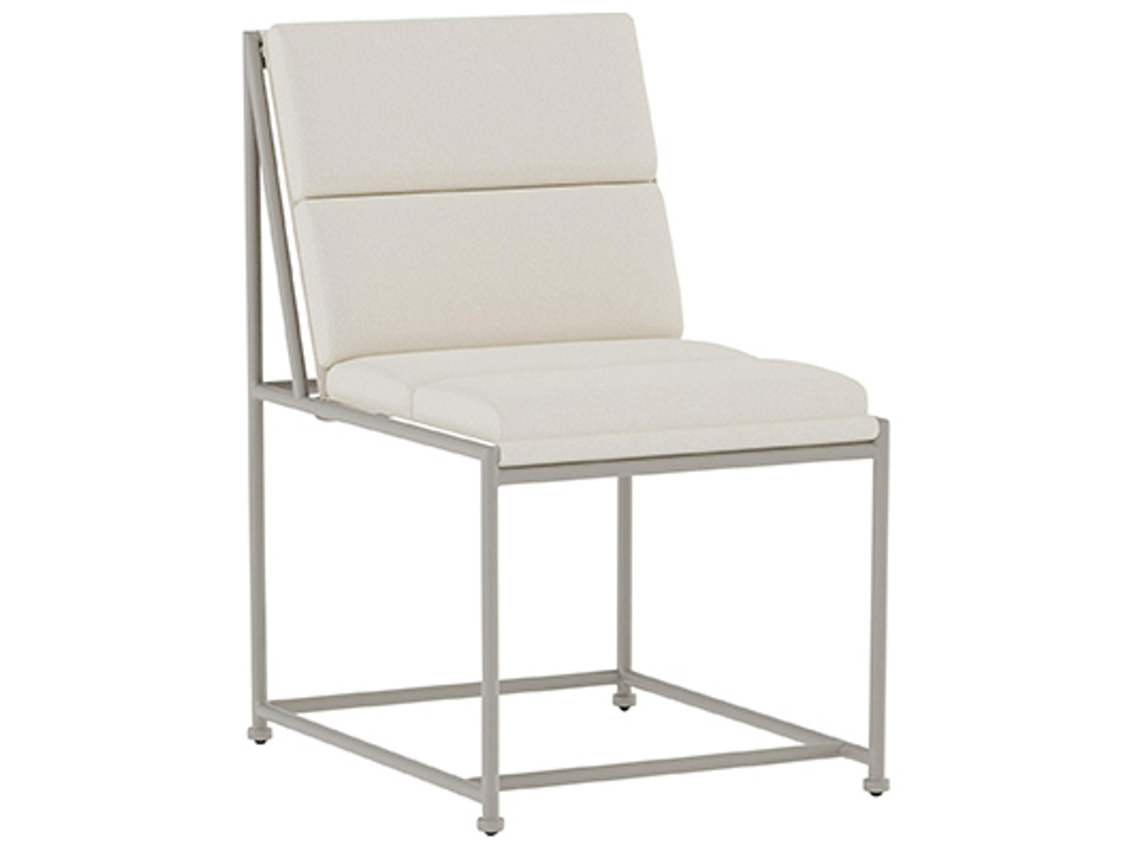 Glendale Cushion Sling Aluminum Dining Side Chair