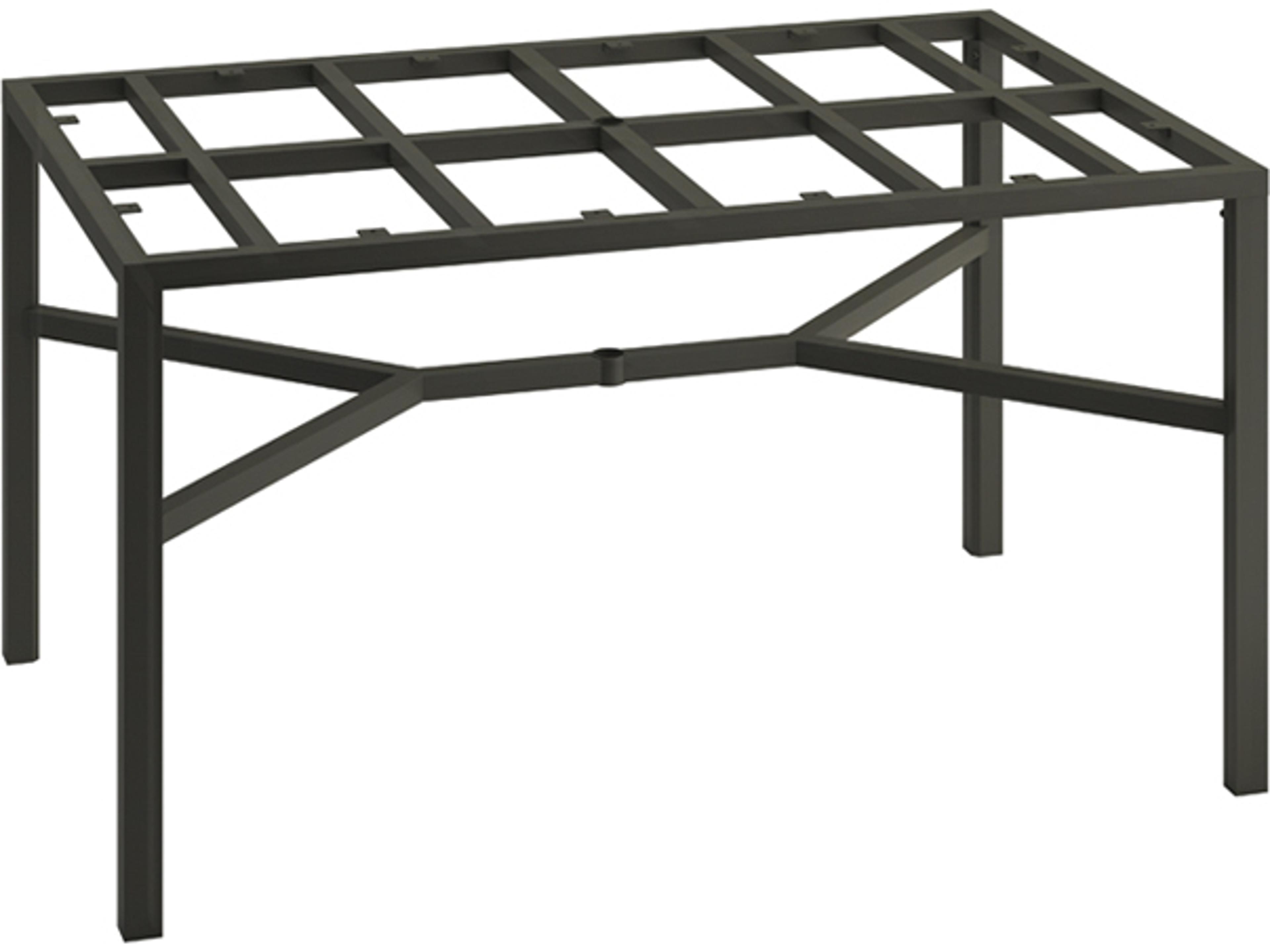 Parsons Aluminum Rectangular KD Counter Table Base