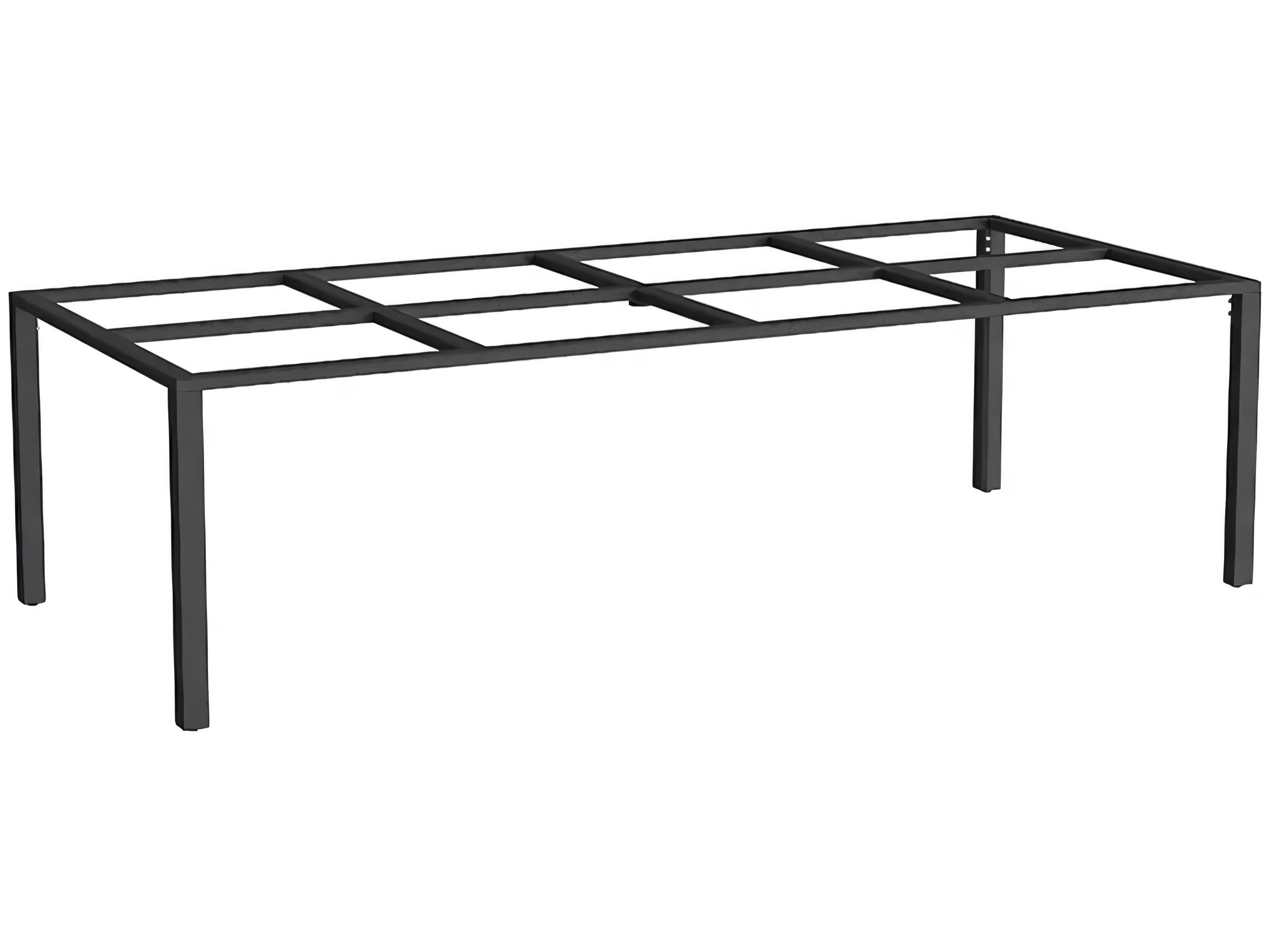 Parson Aluminum 84" x 42" Rectangular  ADA Dining Table Base