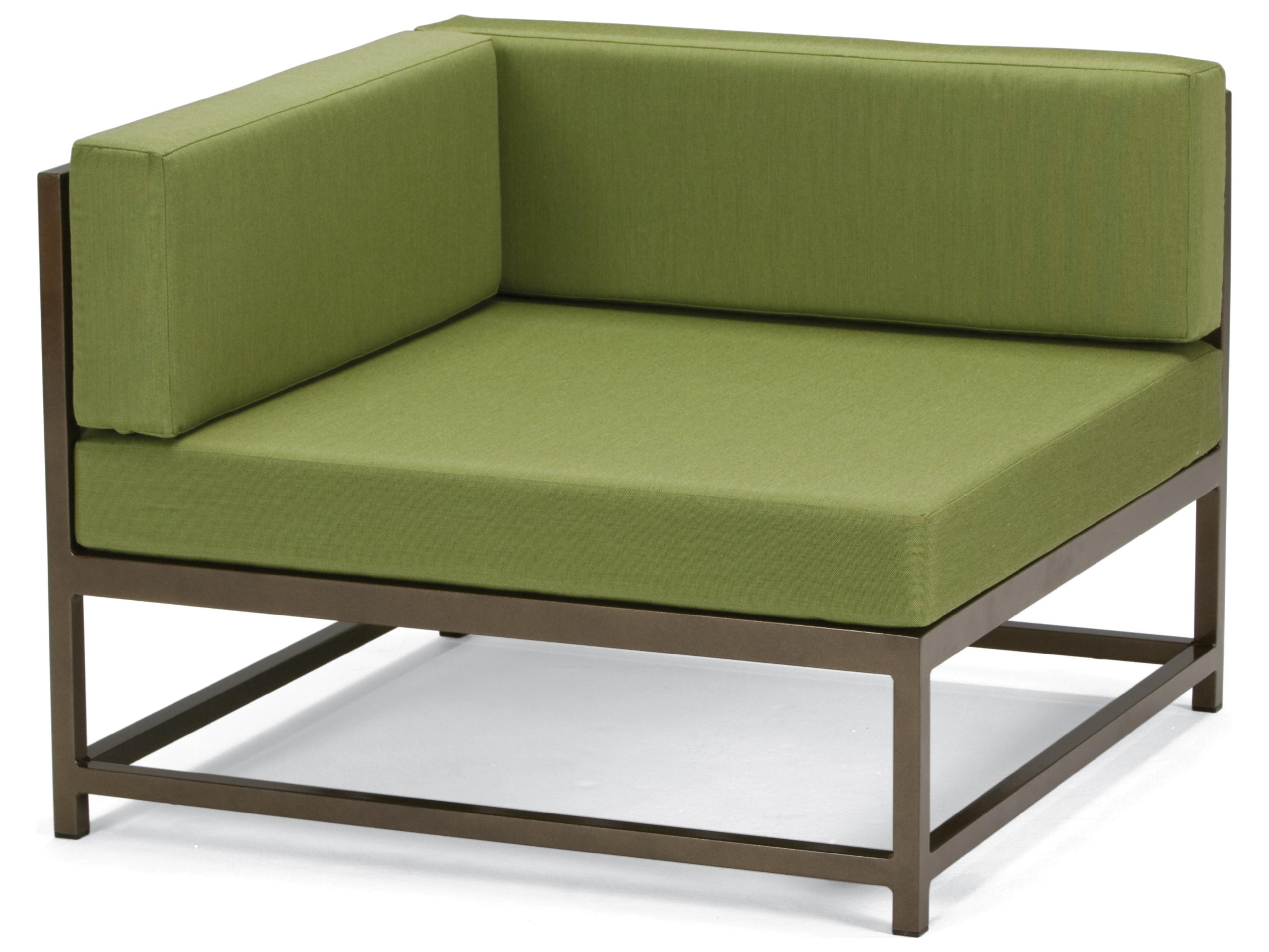 Cabana Club (15''H Aluminum) Square Corner Lounge Chair Replacement Cushions