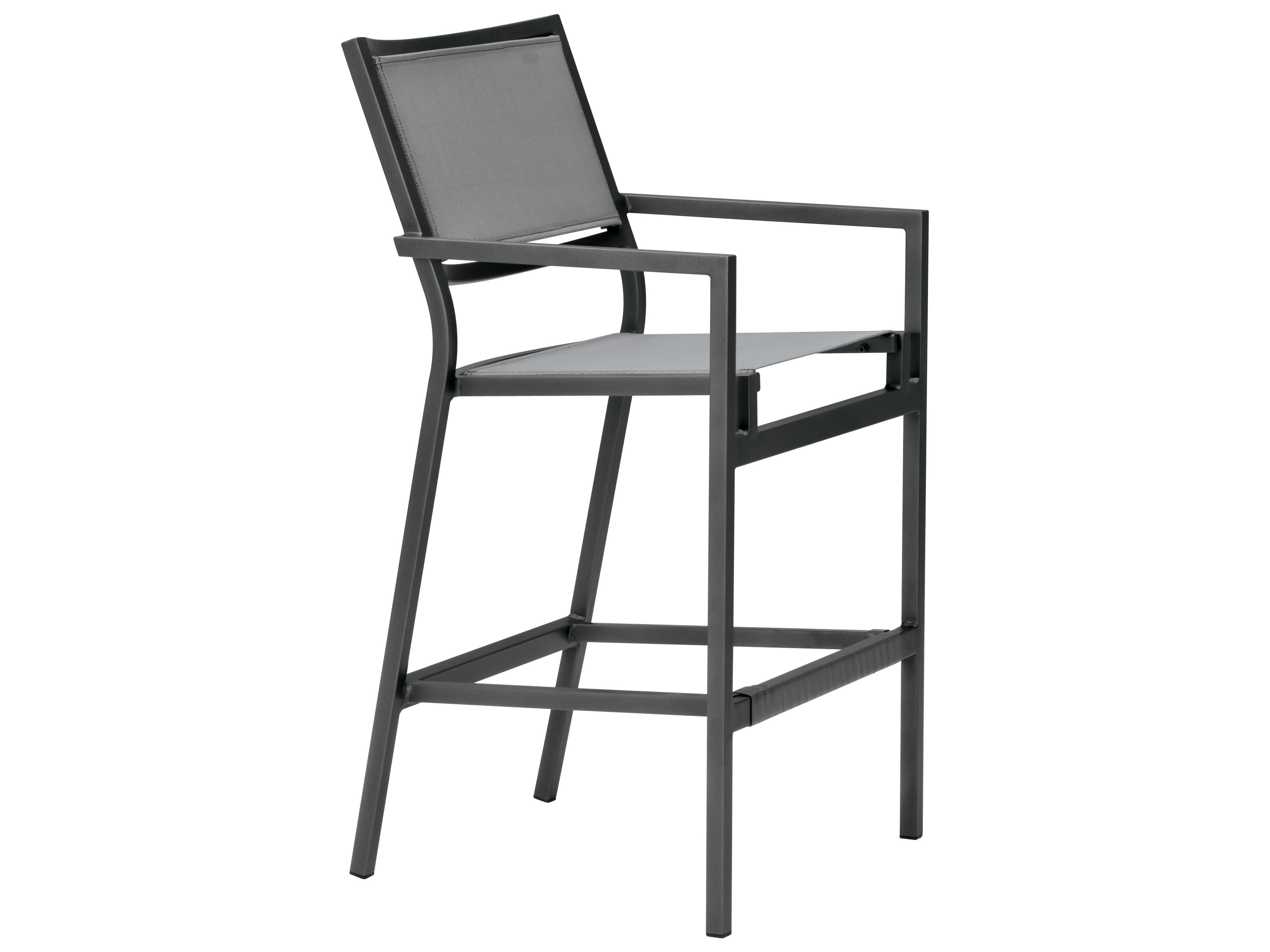 Tropitone Cabana Club Aluminum Sling Outdoor Bar Stool