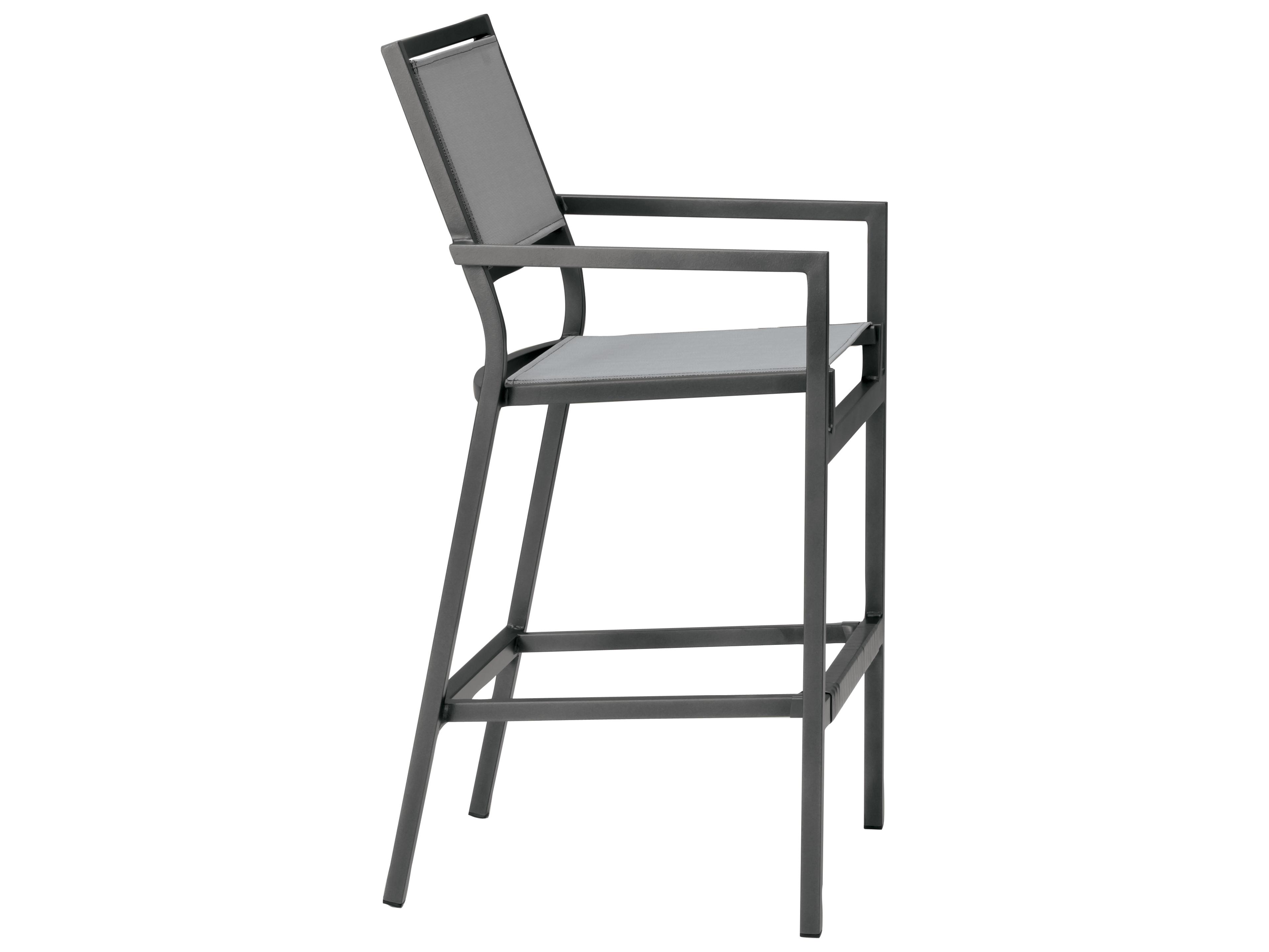 Tropitone Cabana Club Aluminum Sling Outdoor Bar Stool