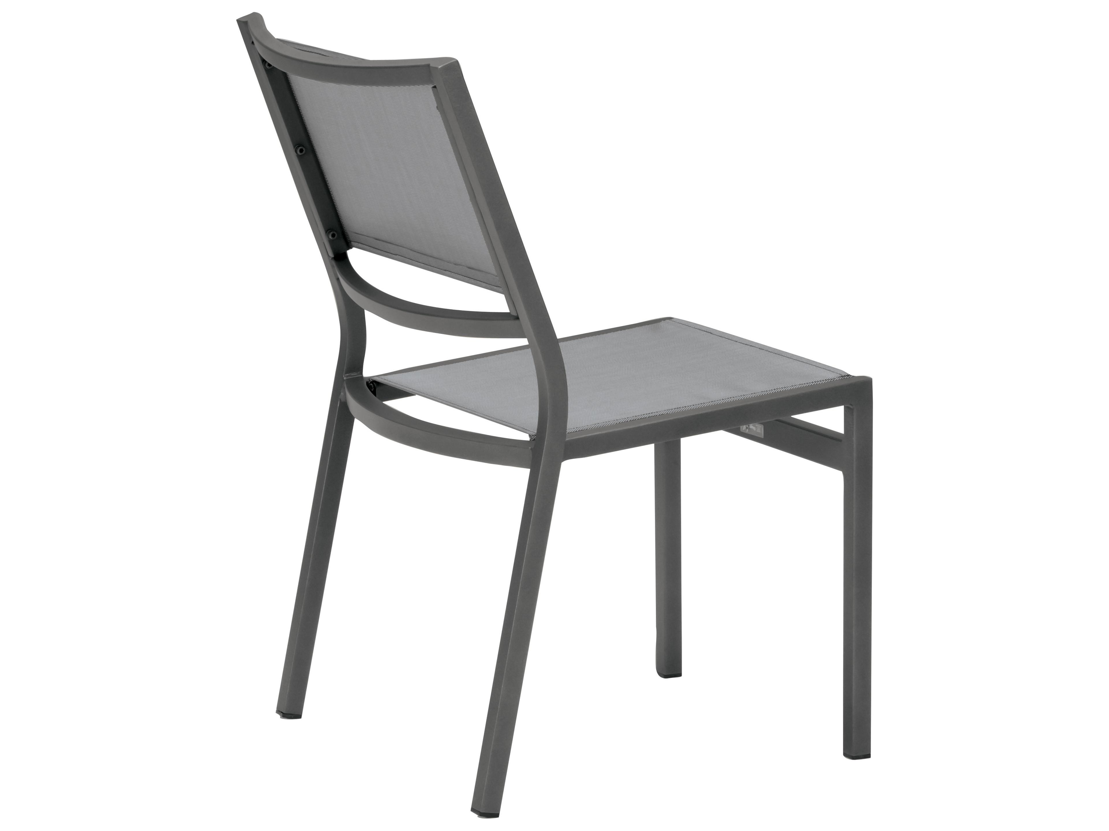 Tropitone Cabana Club Aluminum Sling Outdoor Patio Dining Side Chair