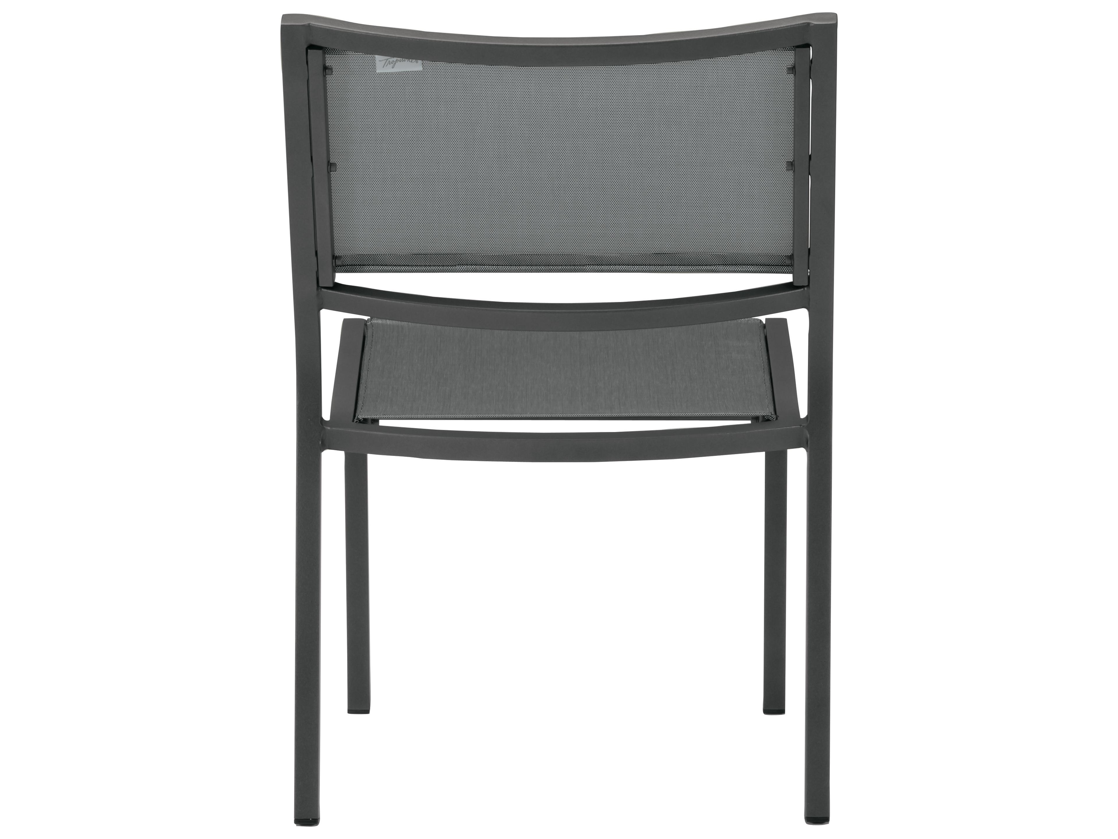 Tropitone Cabana Club Aluminum Sling Outdoor Patio Dining Side Chair