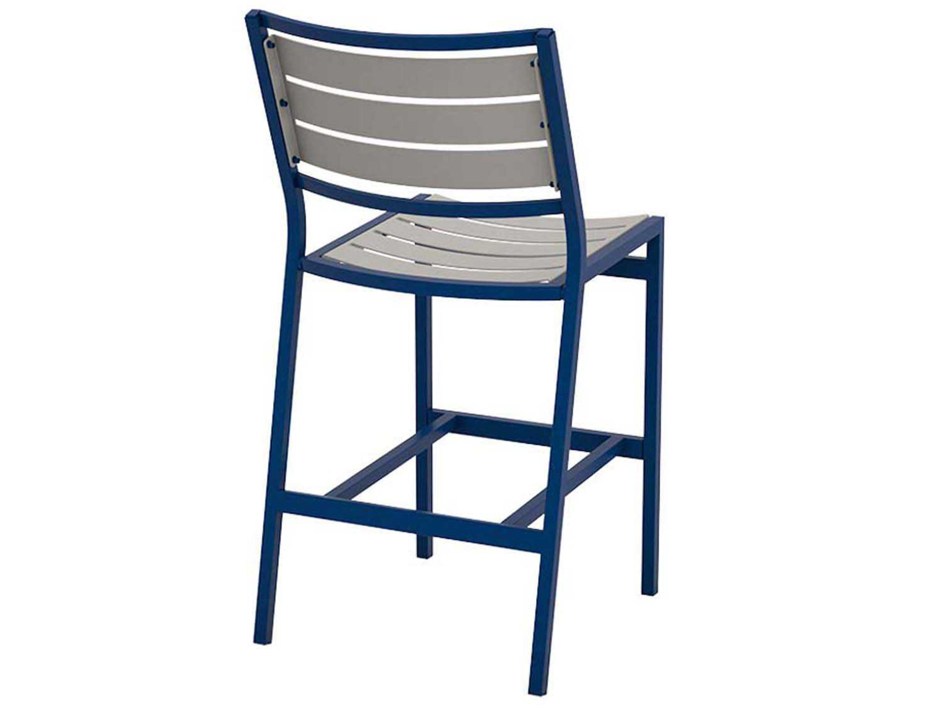 Tropitone Cabana Club Aluminum Slat Outdoor Patio Bar Stool