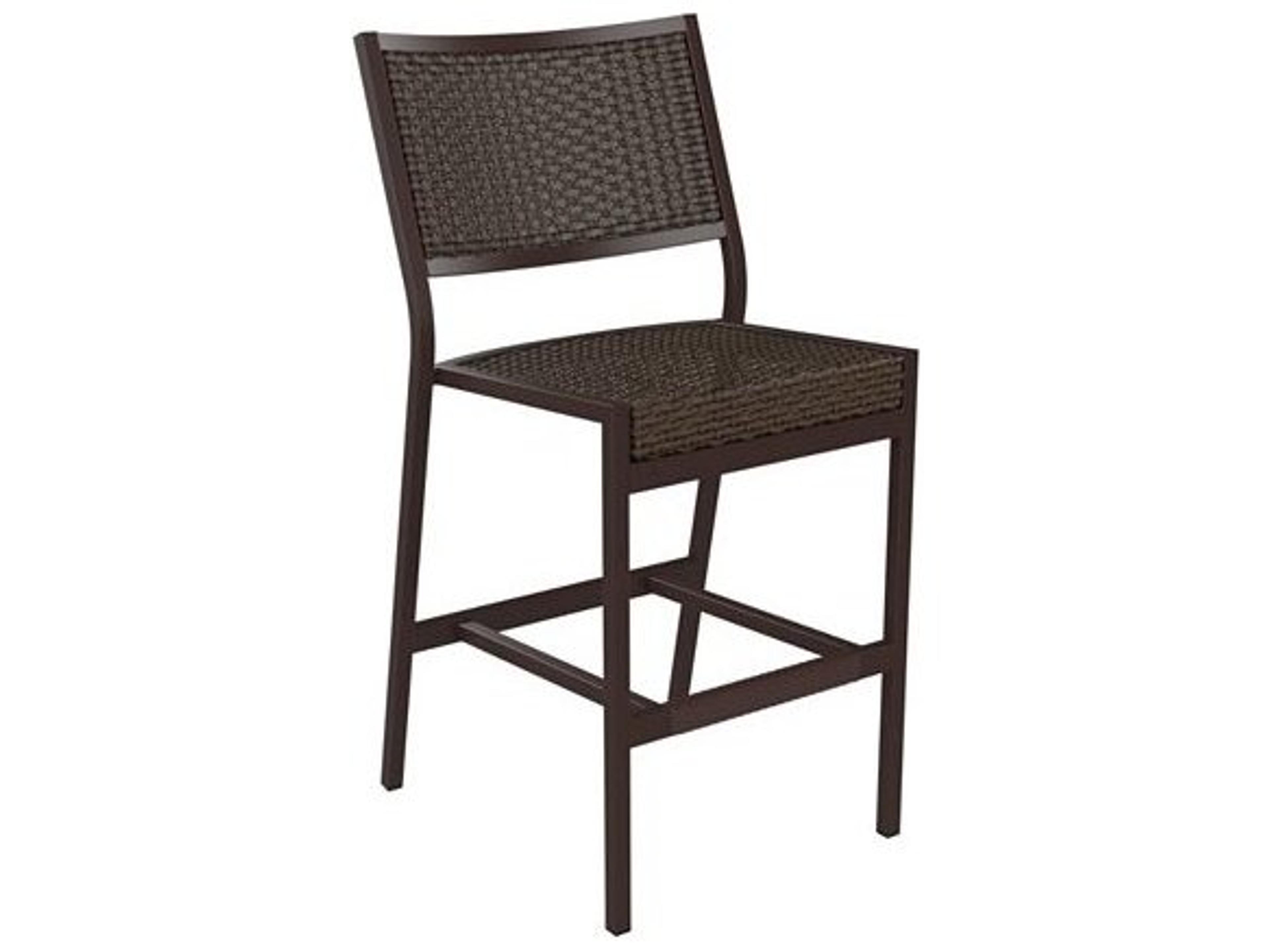 Cabana Club Woven Aluminum Patio Bar Stool