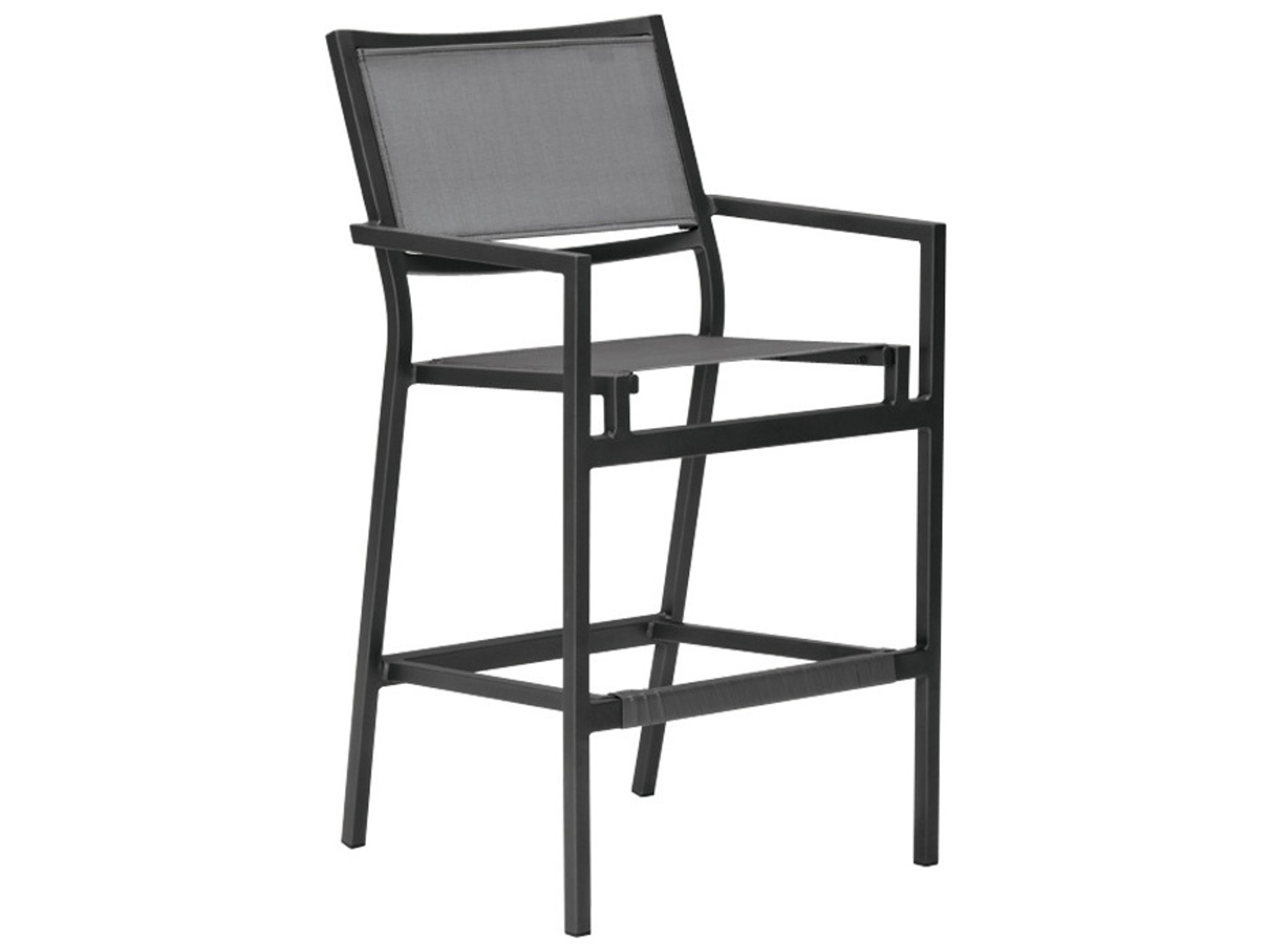 Cabana Club Sling Aluminum Stationary Stool