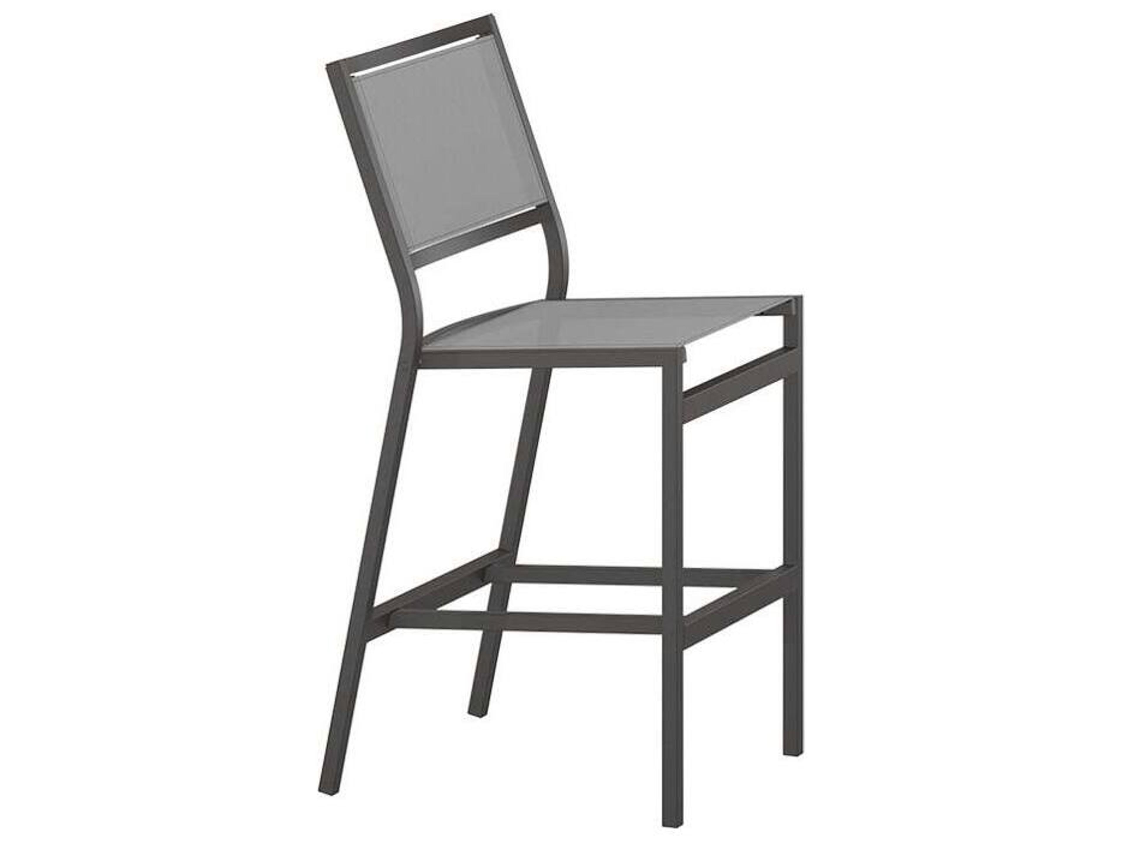 Cabana Club Sling Aluminum Armless Stationary Stool