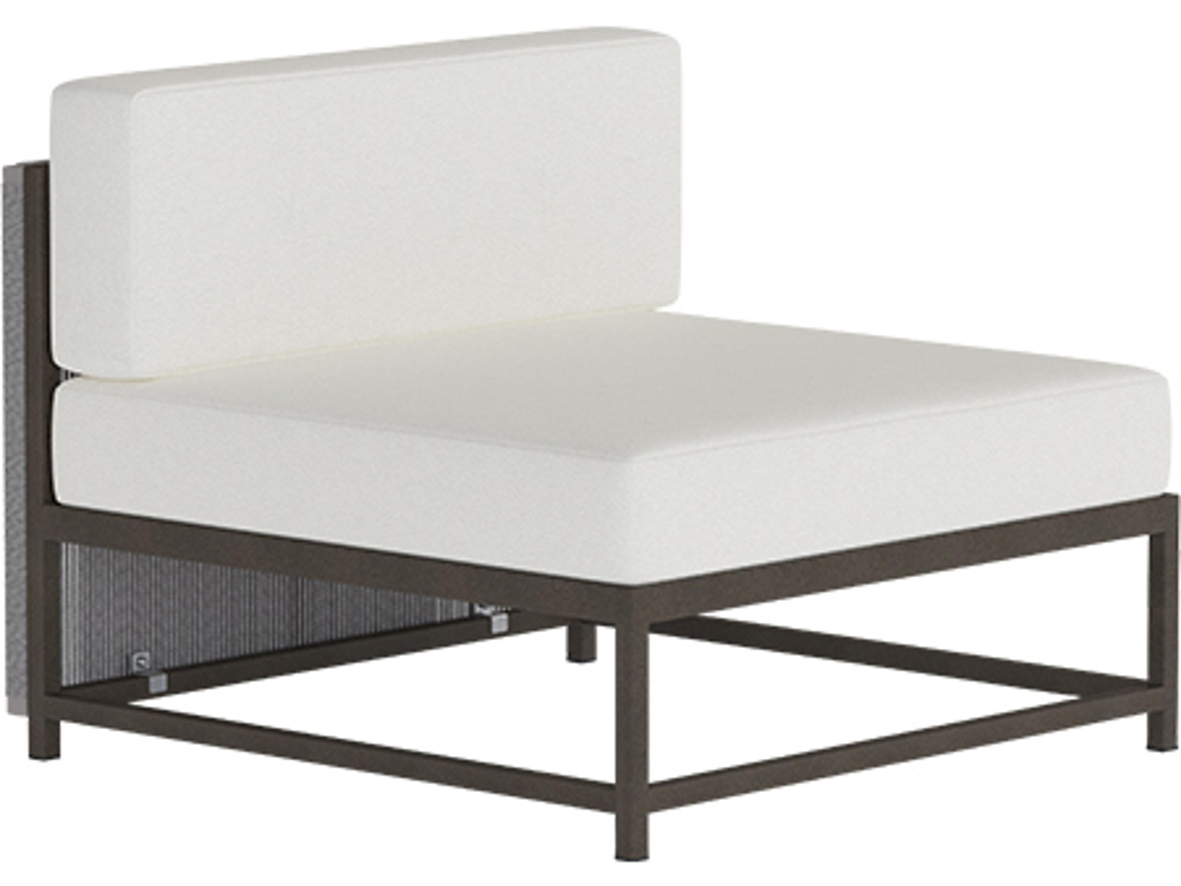 Cabana Club Rope Aluminum Modular Outdoor Lounge Chair