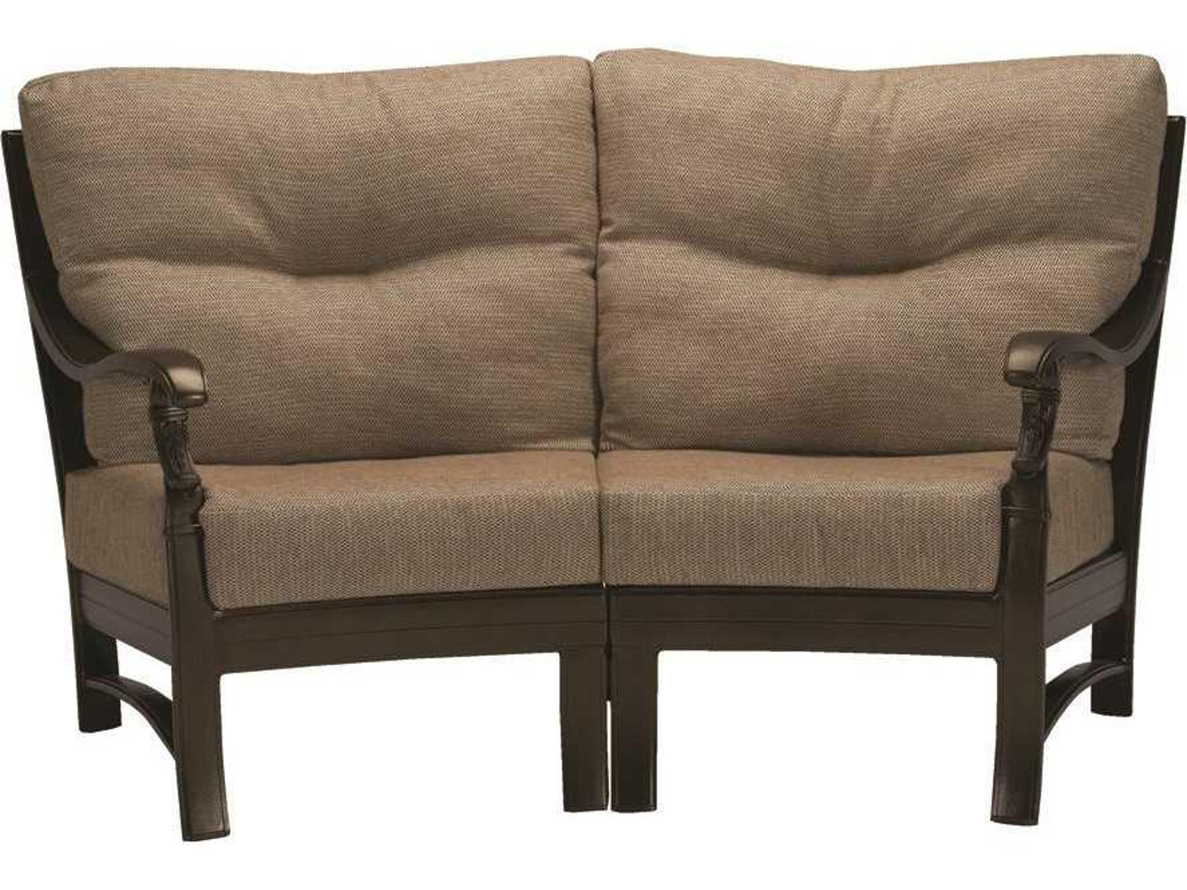 Ravello Crescent Replacement Cushion For Loveseat