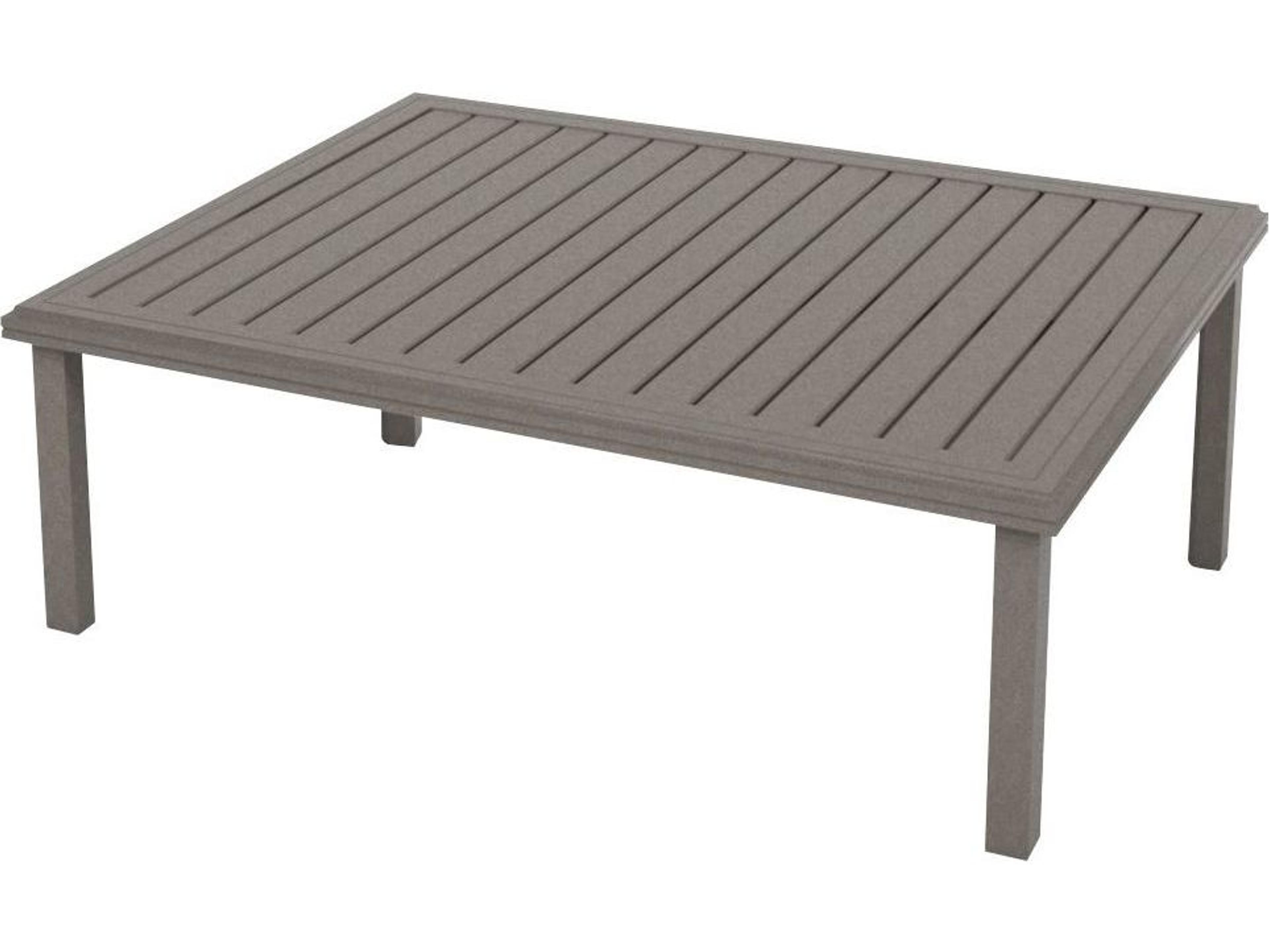 Amici Aluminum Rectangular KD Outdoor Patio Coffee Table