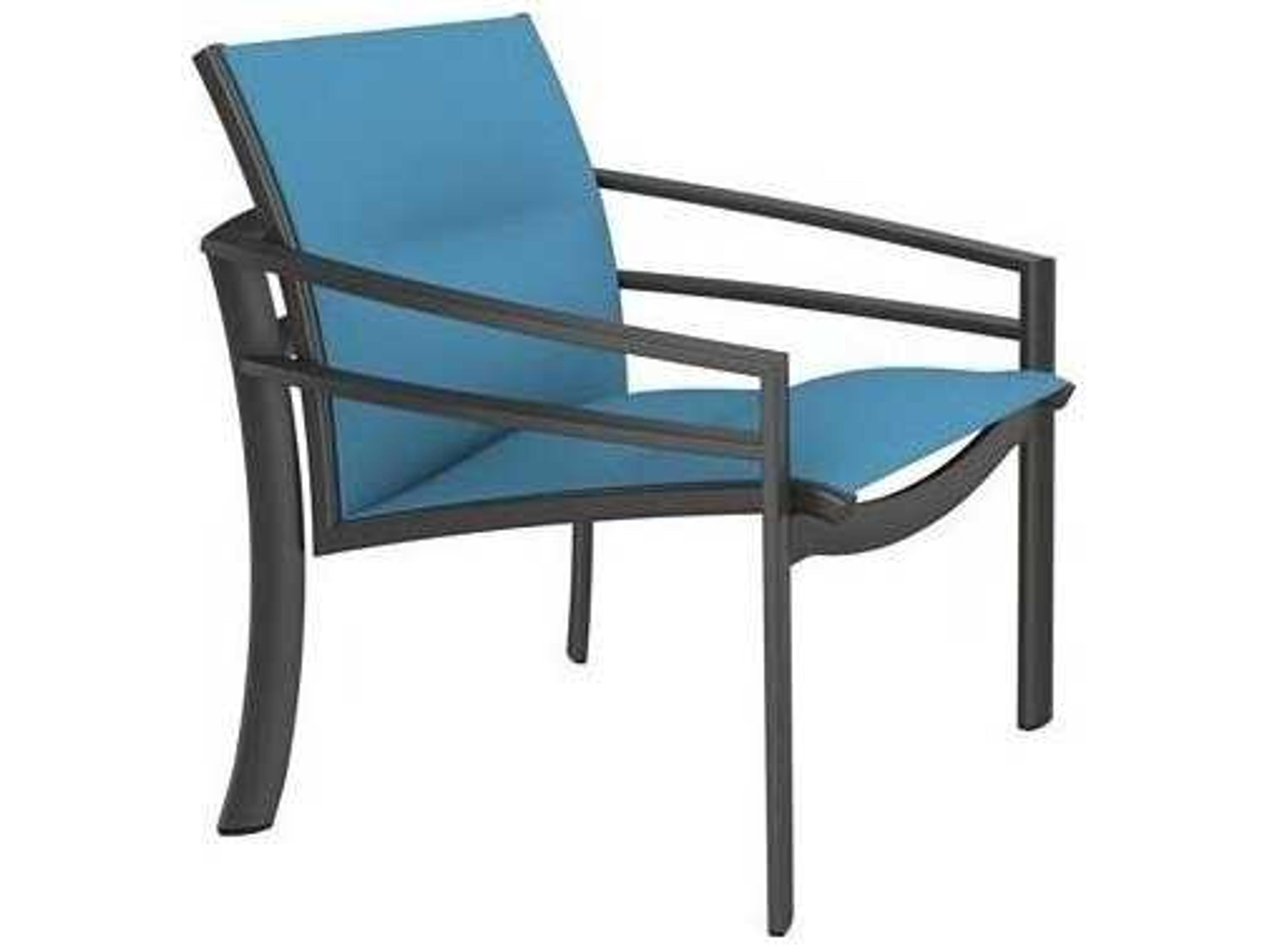 KOR Padded Sling Lounge Chair Contemporary Outdoor Seating