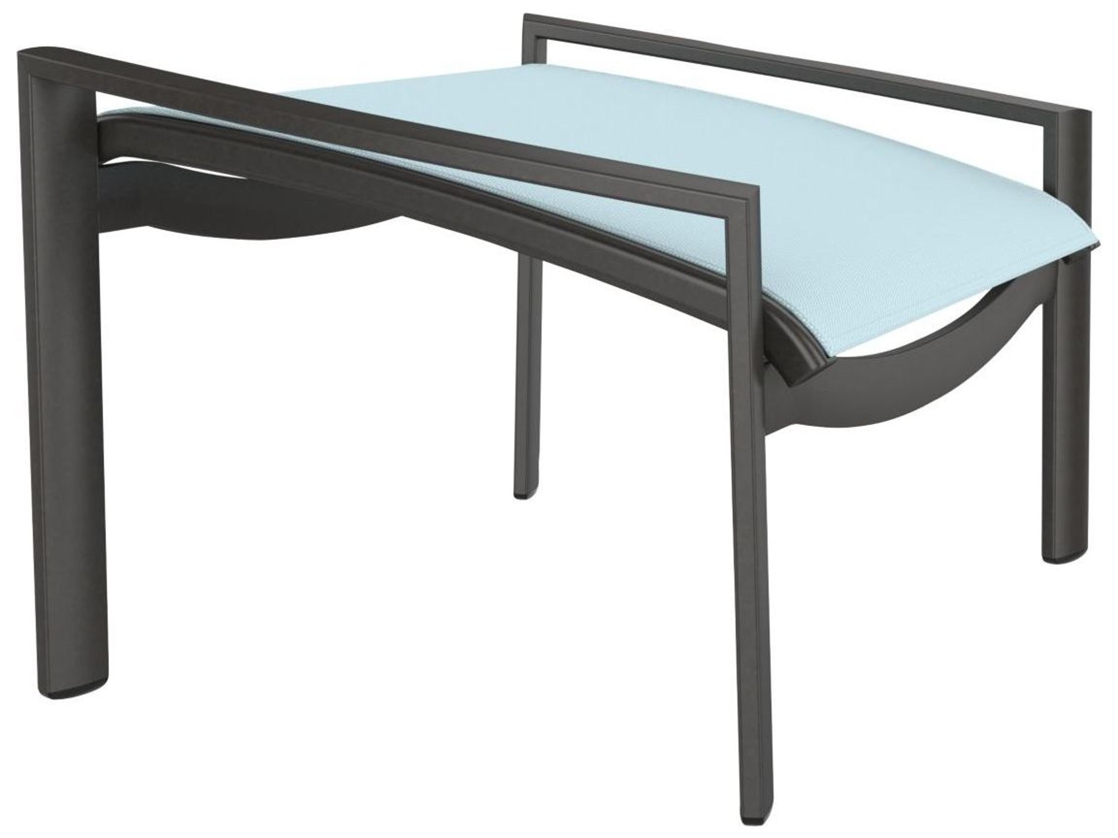 Tropitone Kor Relaxed Sling Aluminum Patio Ottoman