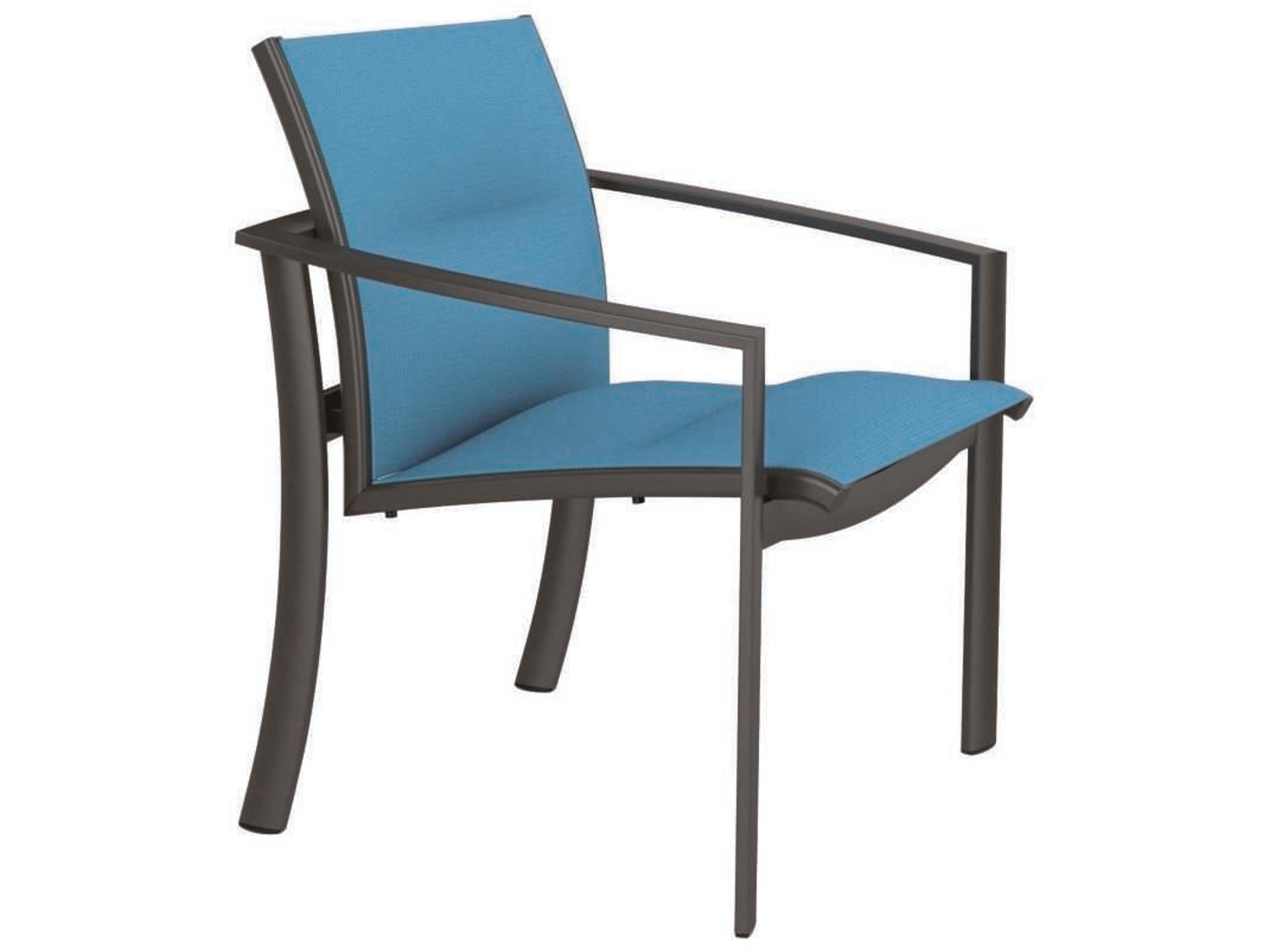 KOR Padded Sling Dining Chair Modern Outdoor Seating