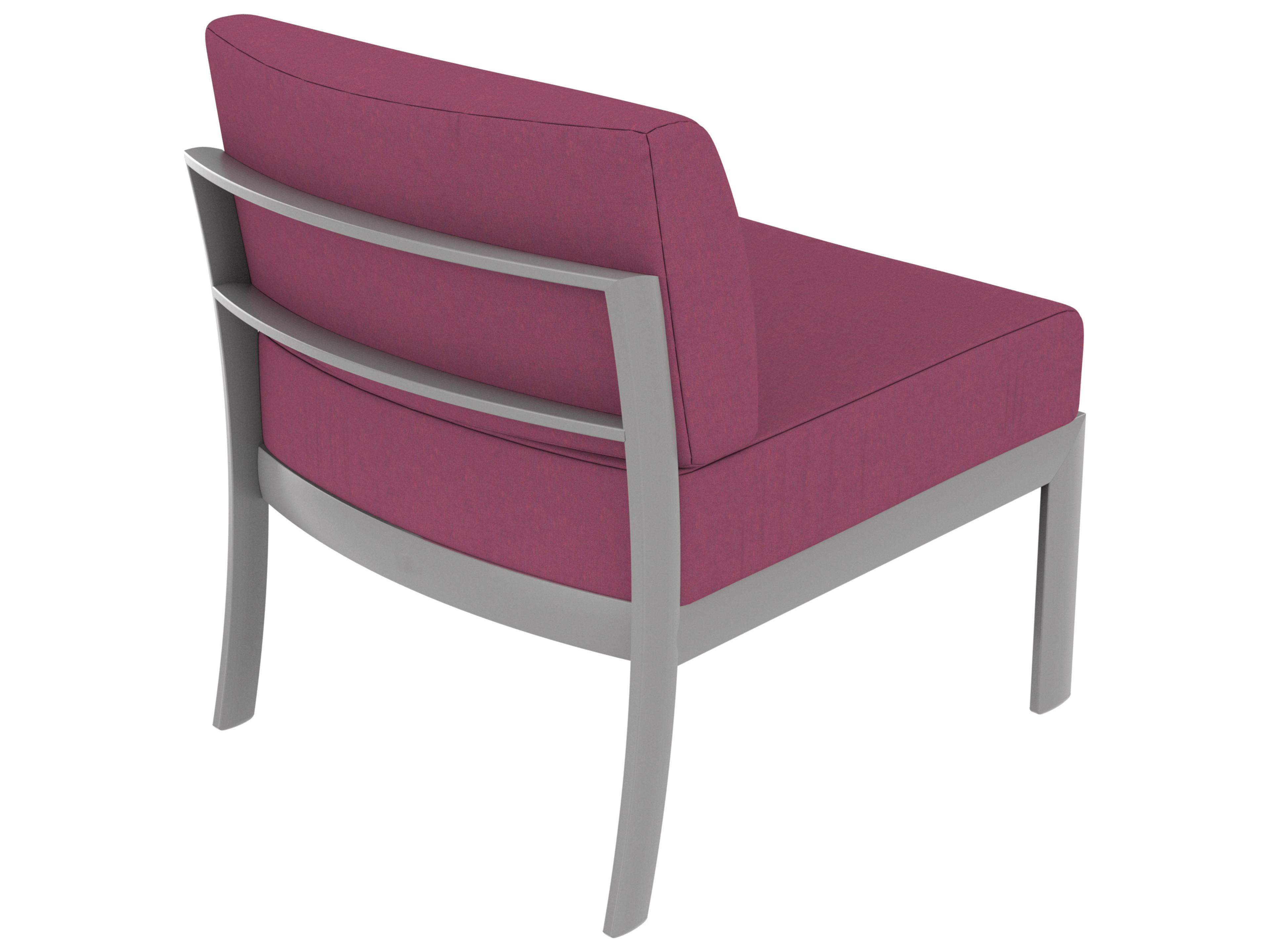 Tropitone Kor Cushion Aluminum Modular Patio Lounge Chair