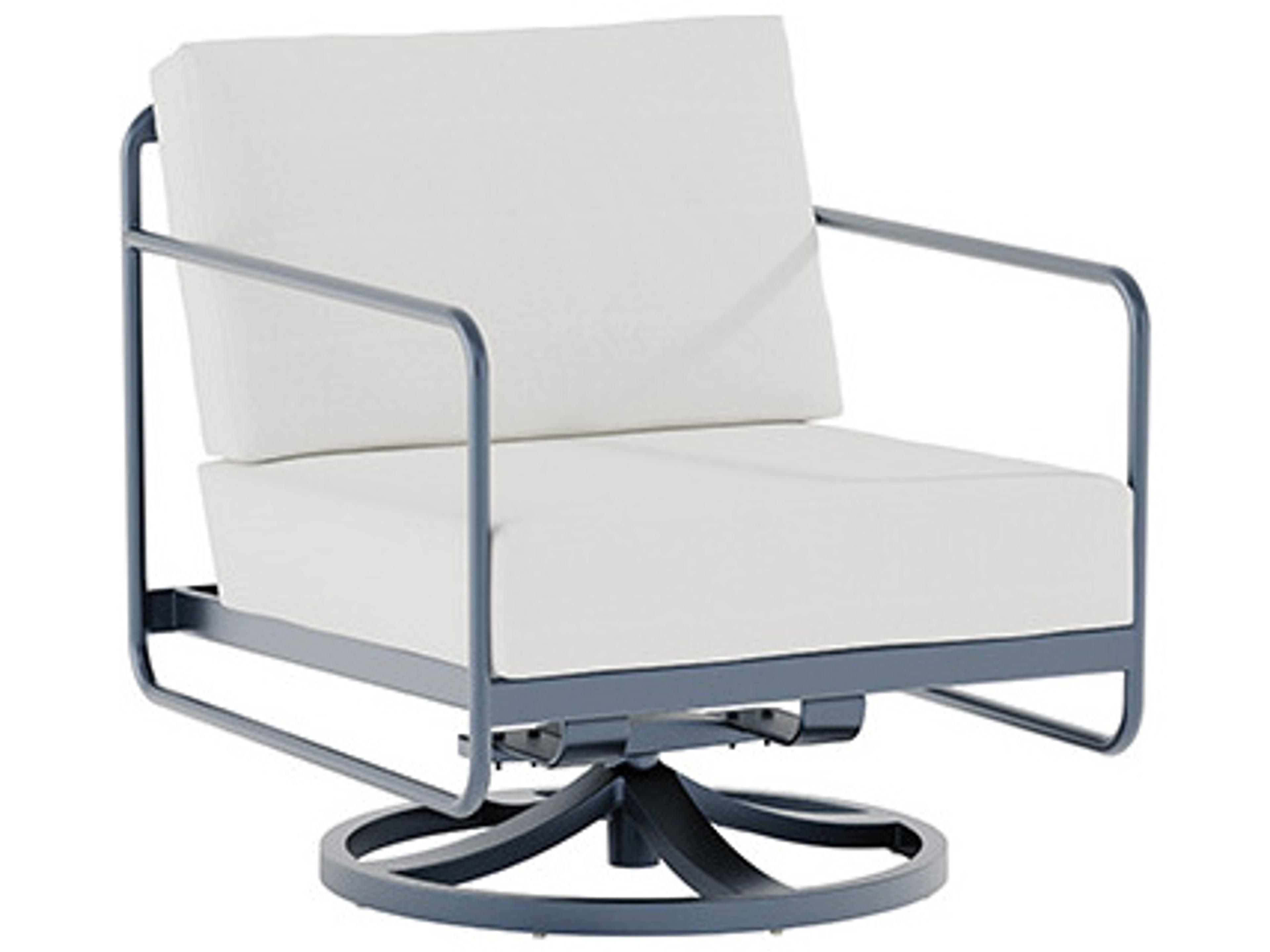 Oasis Aluminum Cushion Swivel Lounge Chair