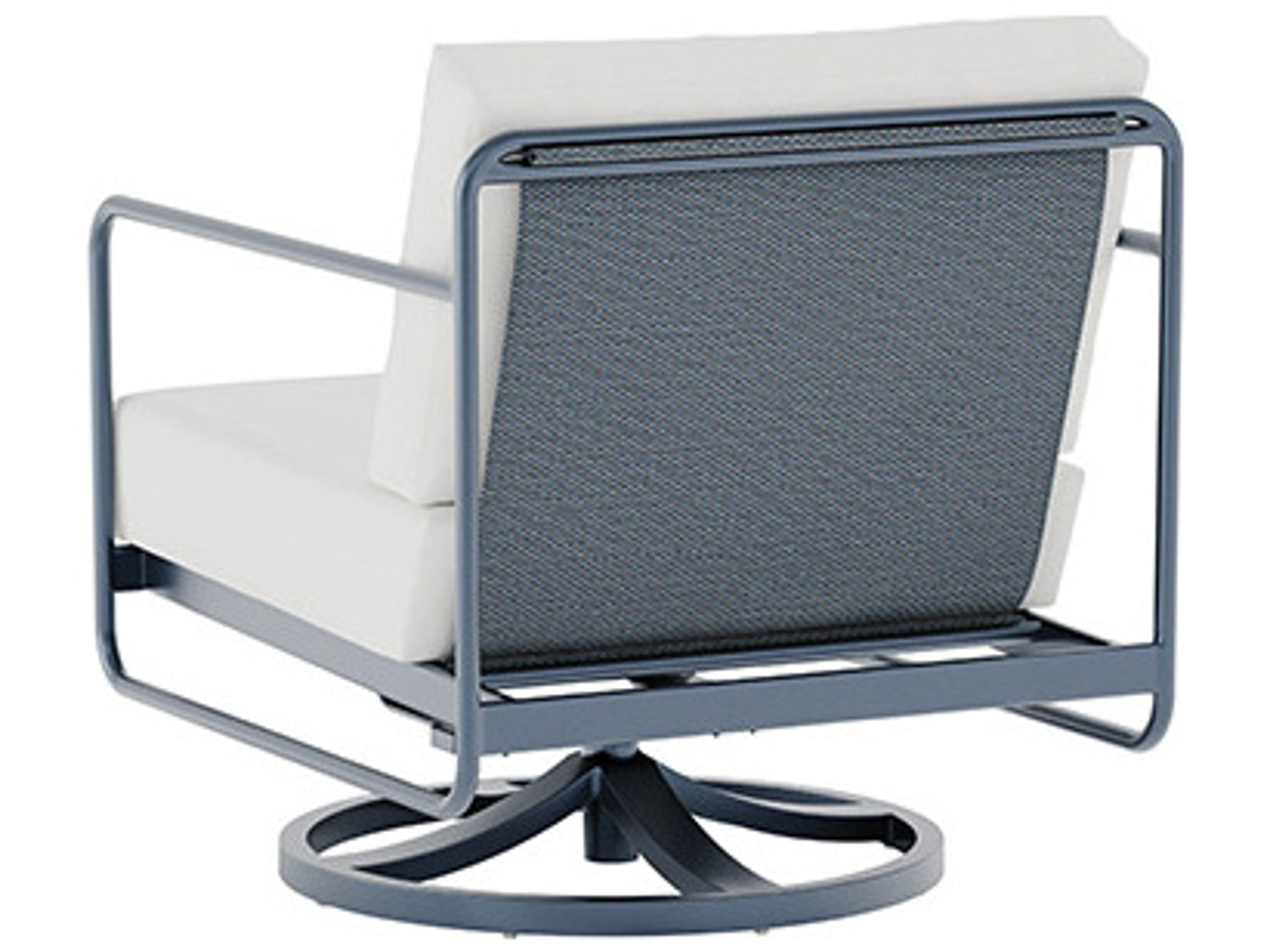 Tropitone Oasis Aluminum Cushion Swivel Lounge Chair